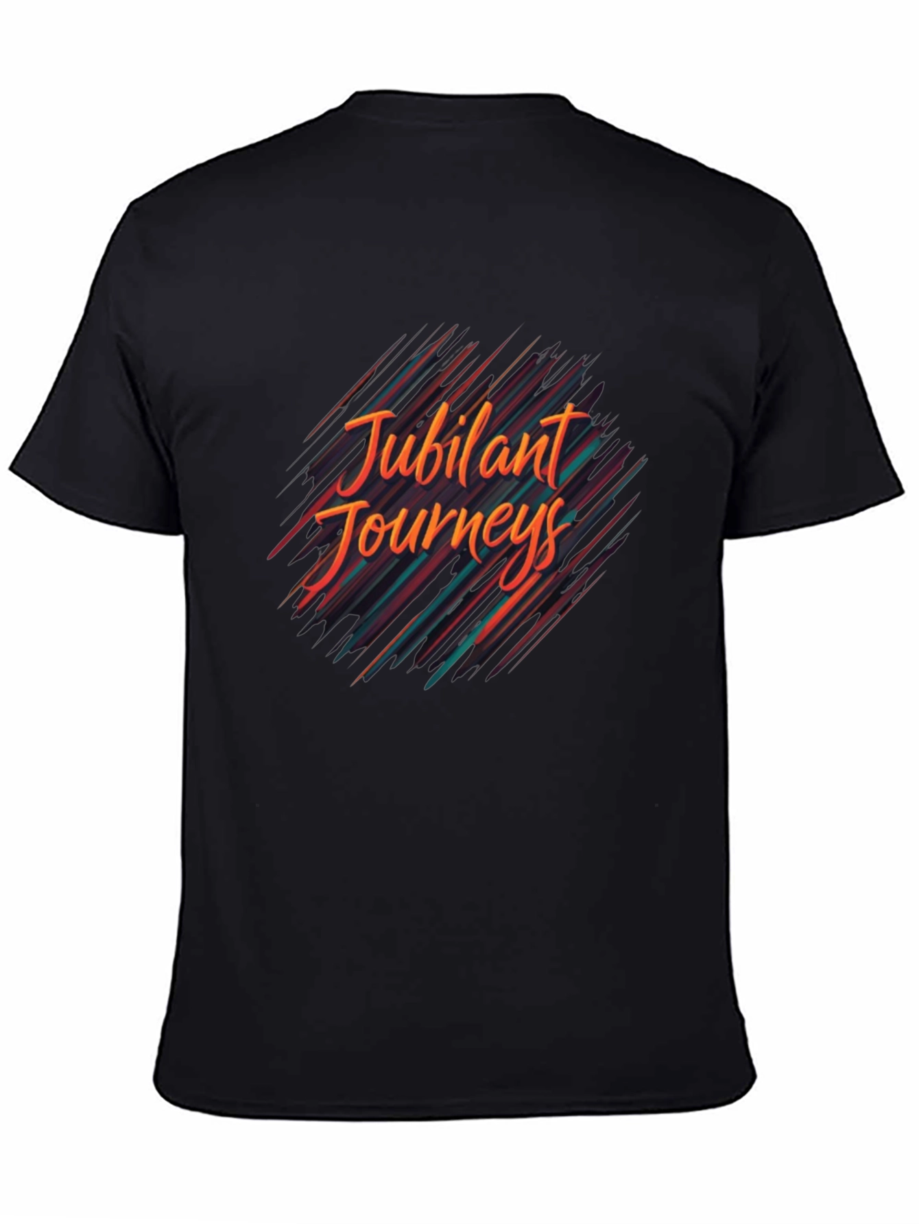 Jubilant Journeys Graphic Tee - Black