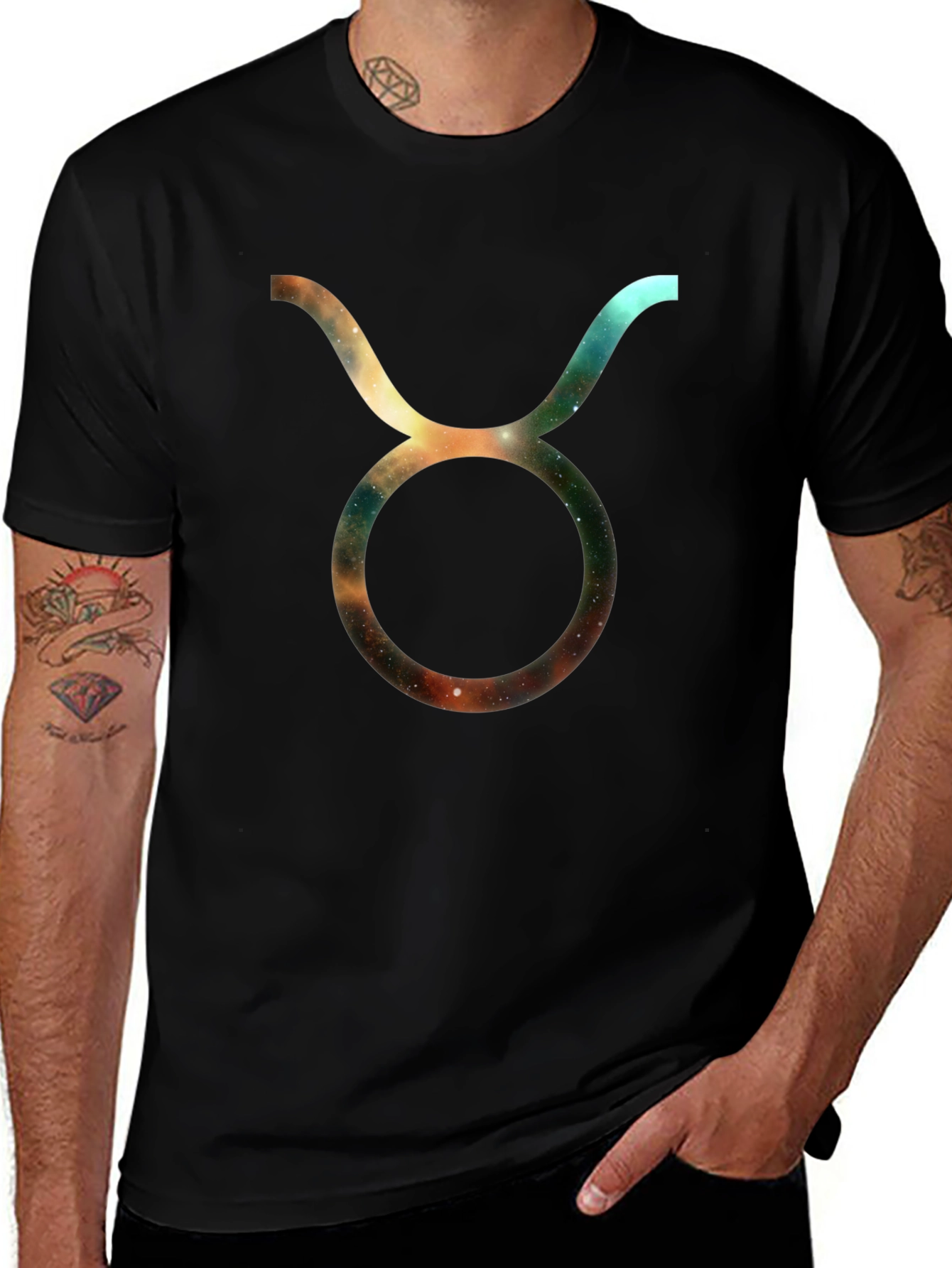 Taurus Zodiac Sign Graphic T-Shirt