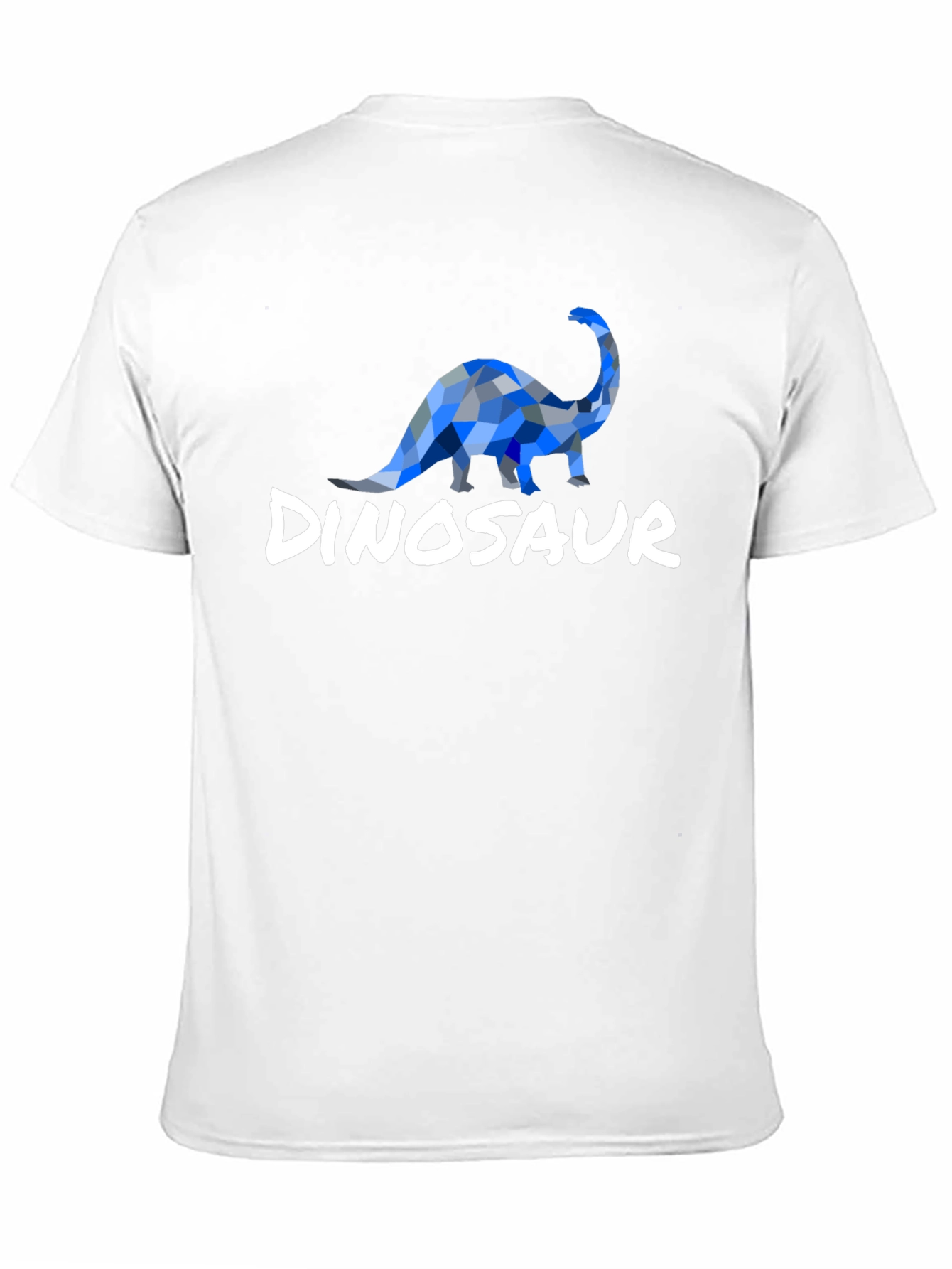 Dinosaur Graphic Tee - Geometric Dino Design