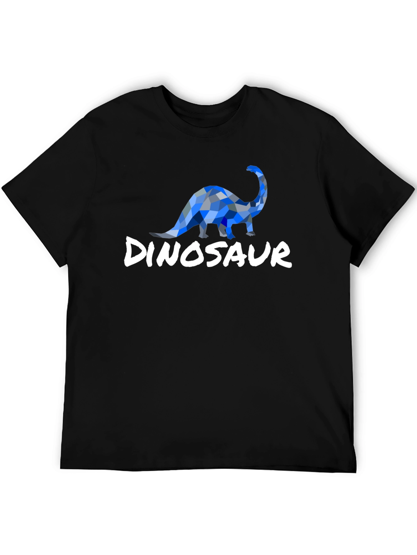 Dinosaur Graphic Tee - Geometric Dino Design