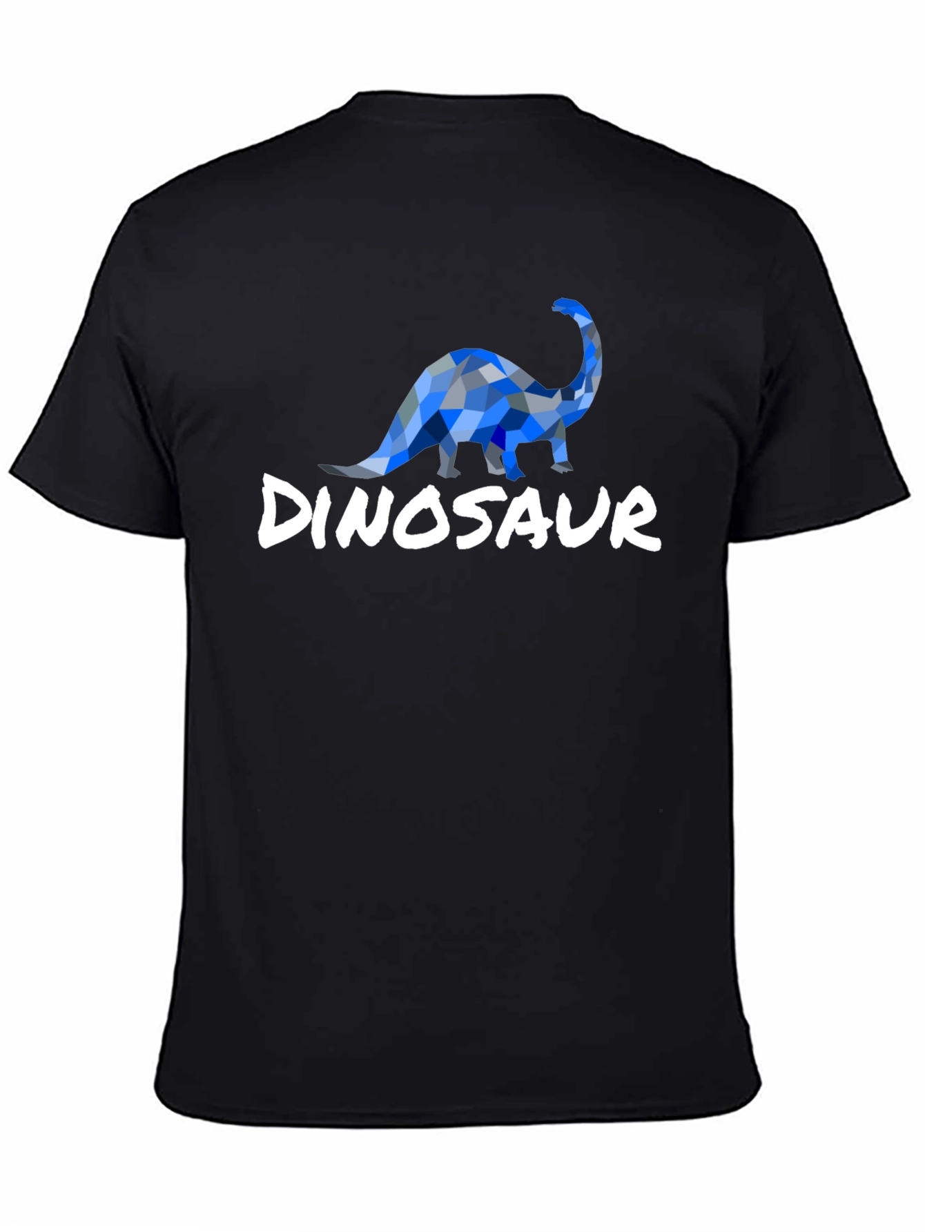 Dinosaur Graphic Tee - Geometric Dino Design
