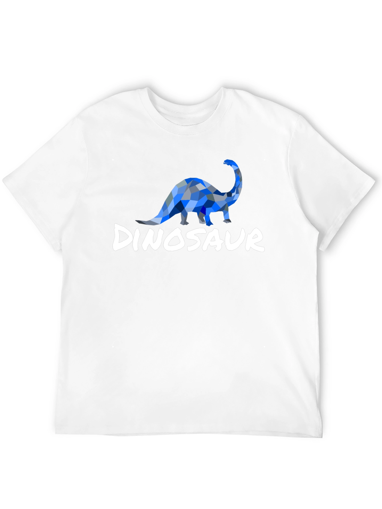 Dinosaur Graphic Tee - Geometric Dino Design