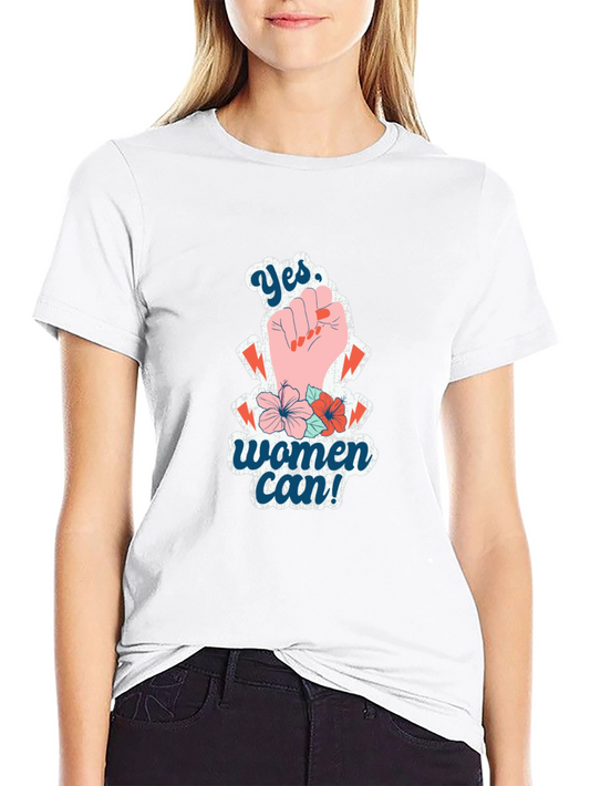 Yes Women Can Graphic Tee