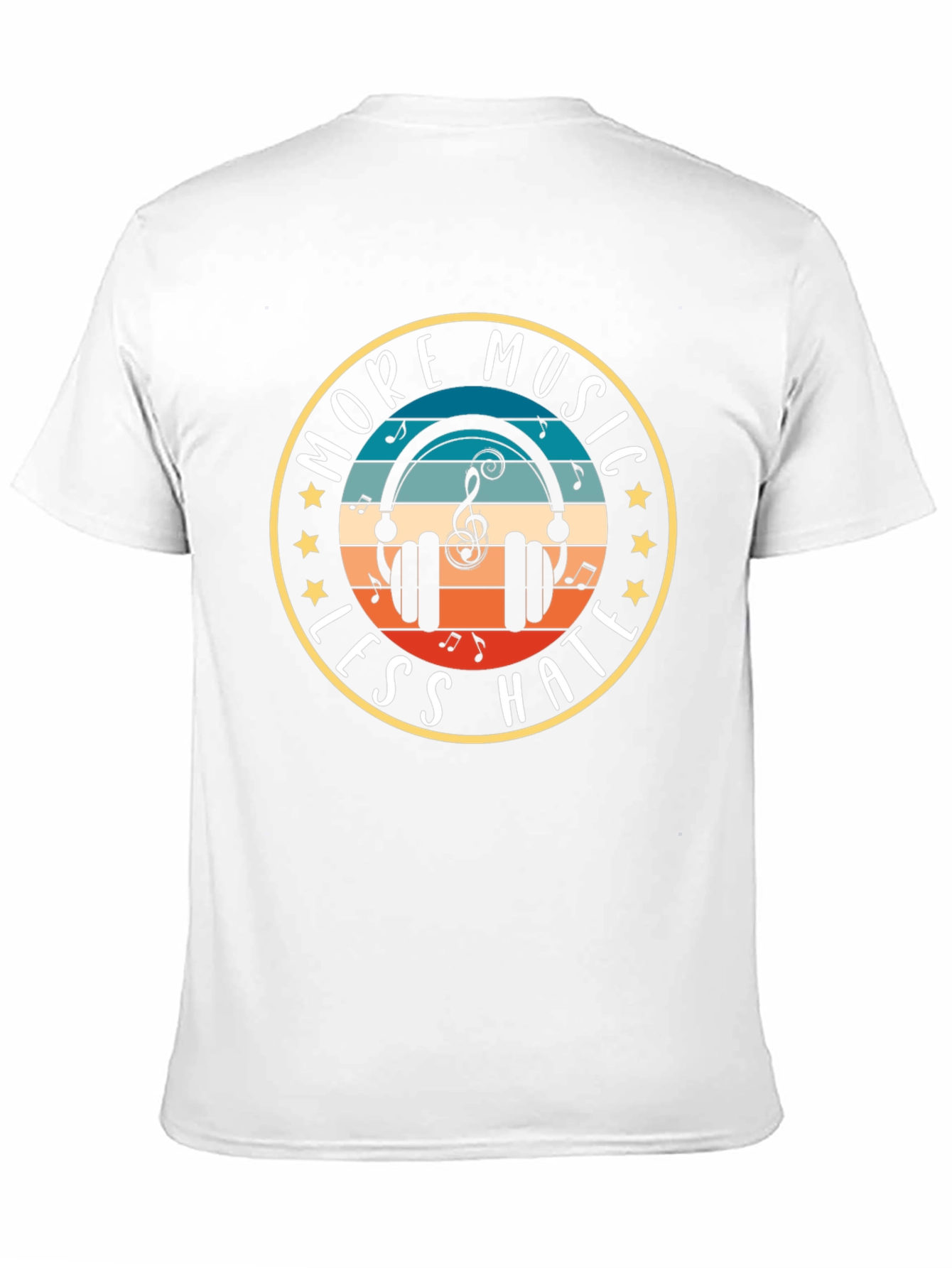 More Music Less Hate T-Shirt