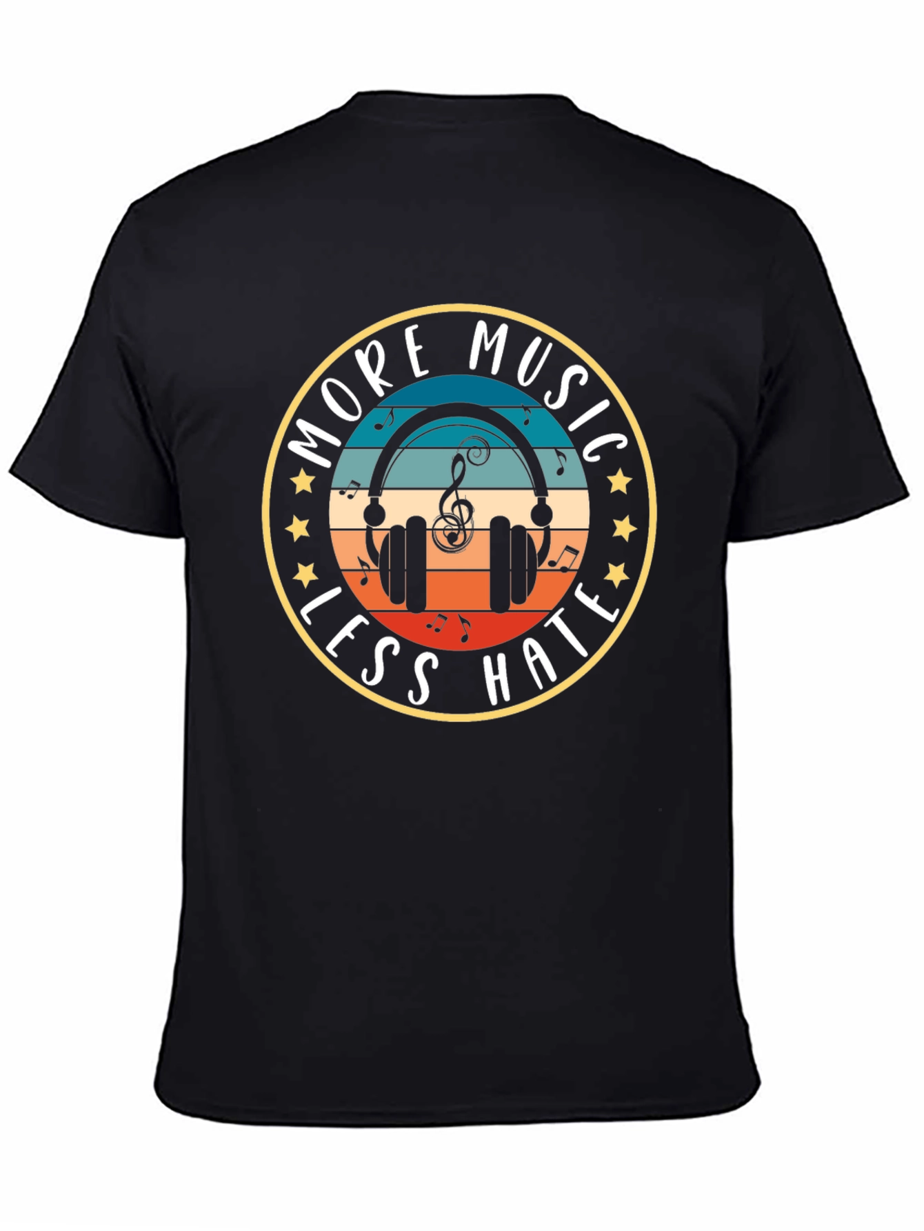 More Music Less Hate T-Shirt