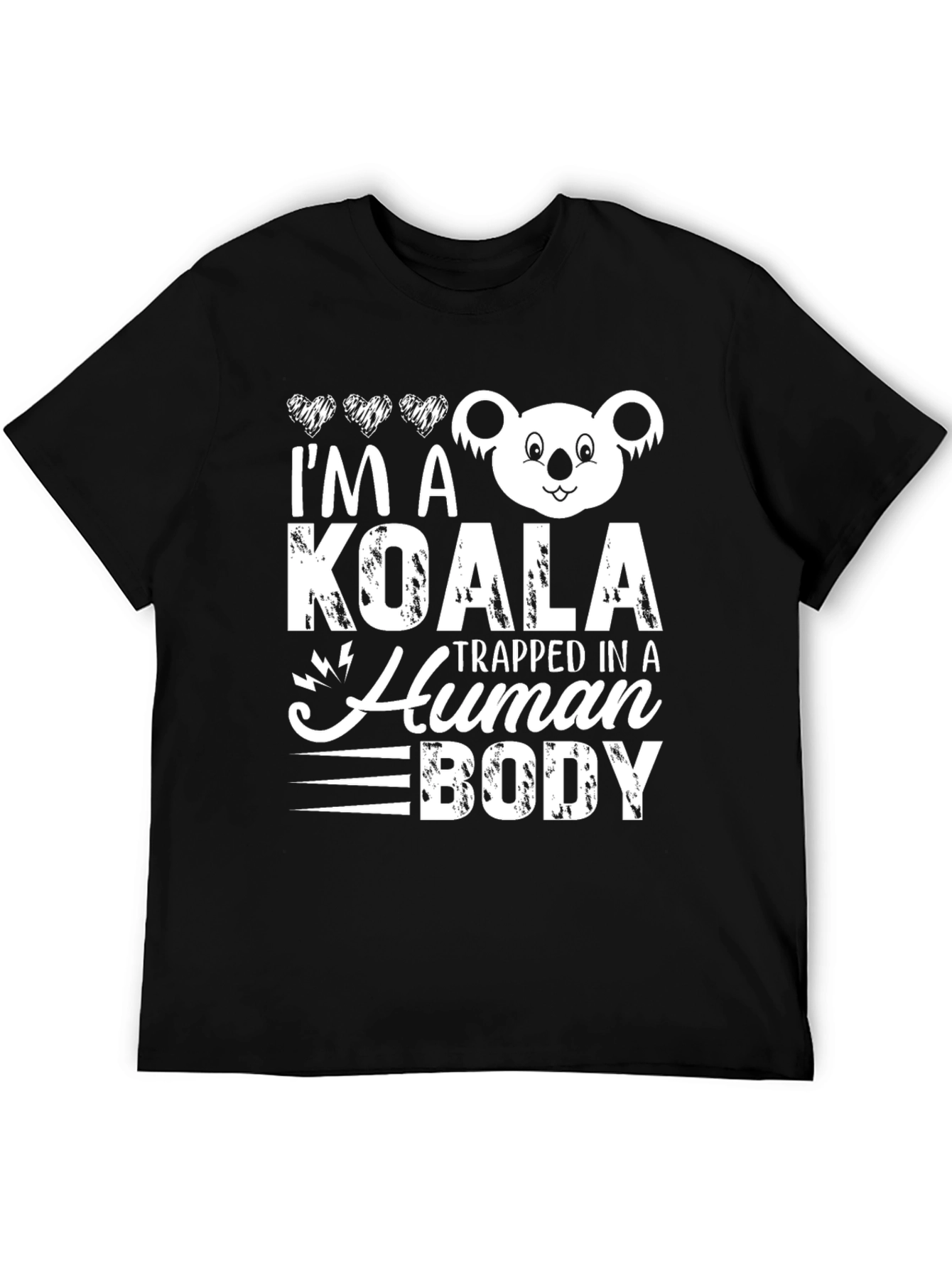 Koala Trapped in a Human Body Graphic T-Shirt