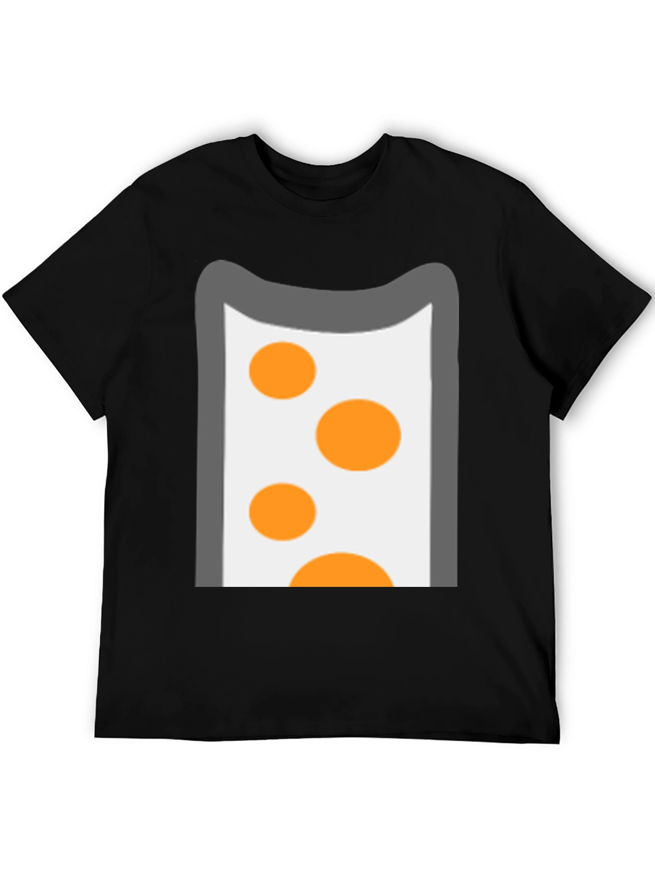 Fun Cartoon Style Graphic Print T-Shirt