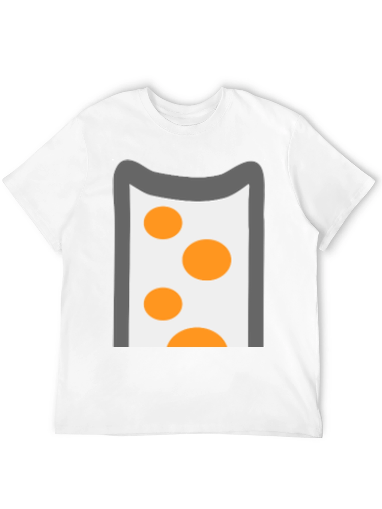 Fun Cartoon Style Graphic Print T-Shirt