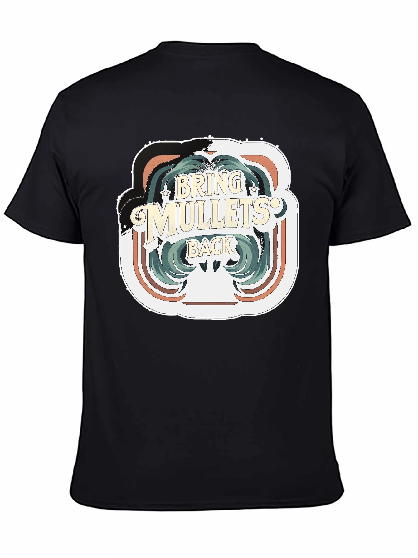 Bring Mullets Back T-Shirt - Retro Hair Style Tee