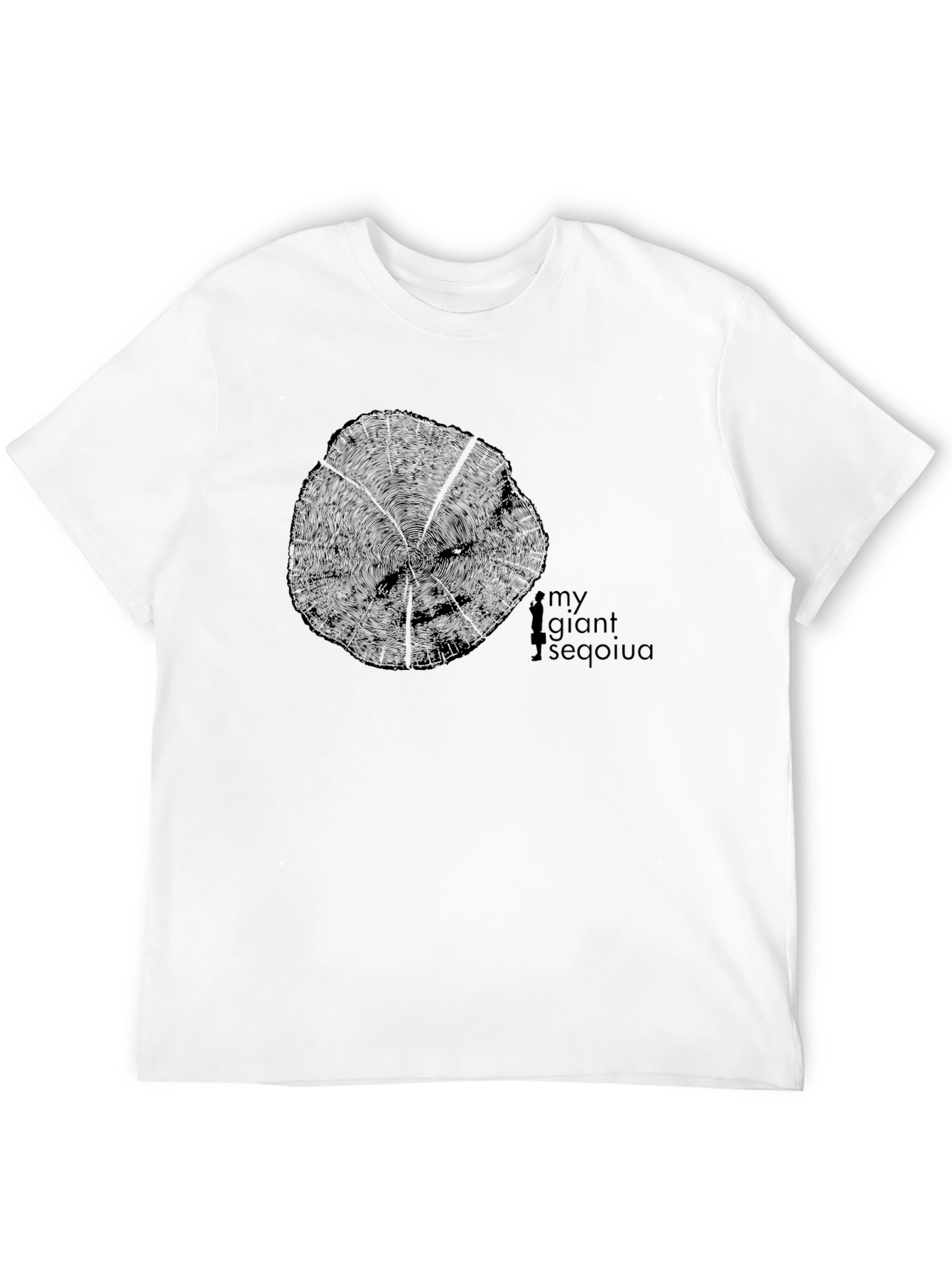 My Giant Sequoia T-Shirt: Tree Ring Graphic Tee
