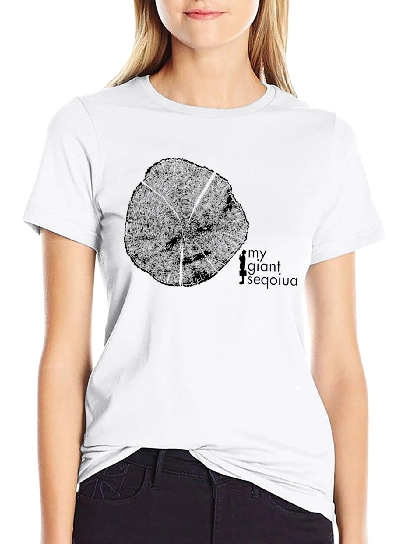 My Giant Sequoia T-Shirt: Tree Ring Graphic Tee
