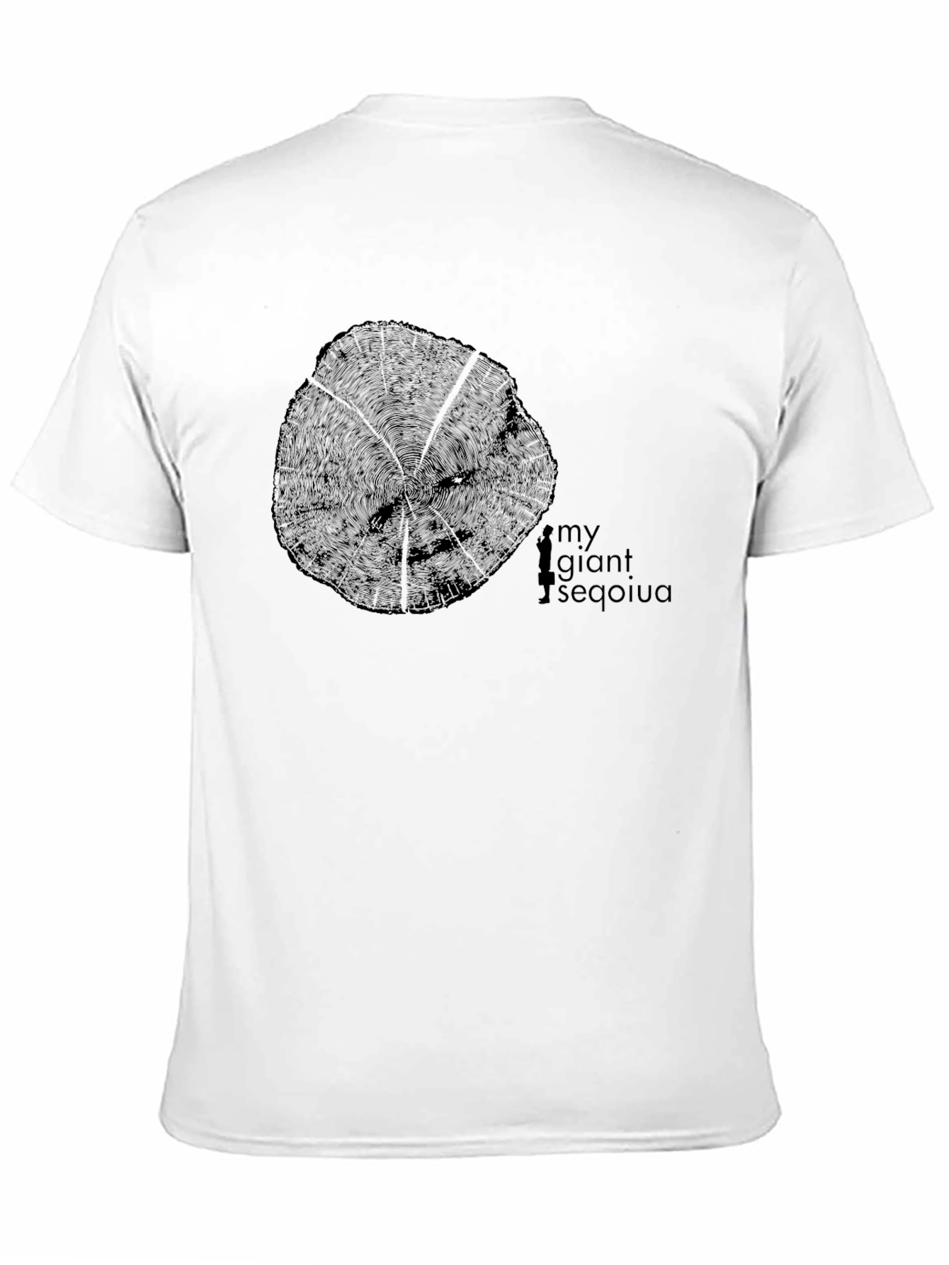 My Giant Sequoia T-Shirt: Tree Ring Graphic Tee