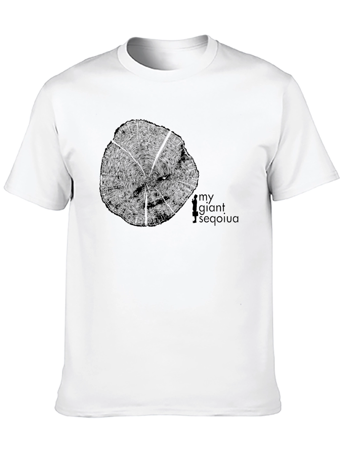 My Giant Sequoia T-Shirt: Tree Ring Graphic Tee