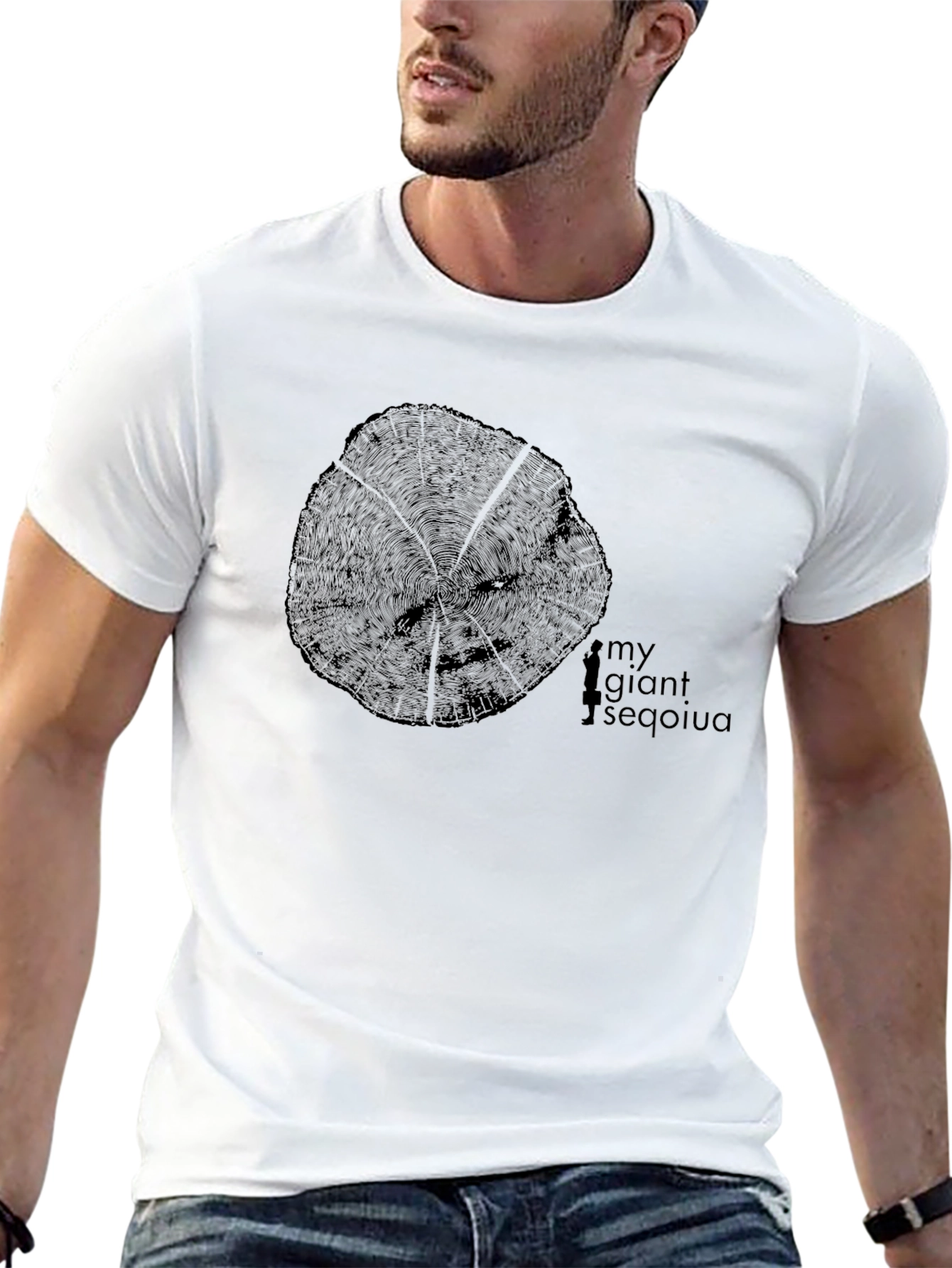 My Giant Sequoia T-Shirt: Tree Ring Graphic Tee