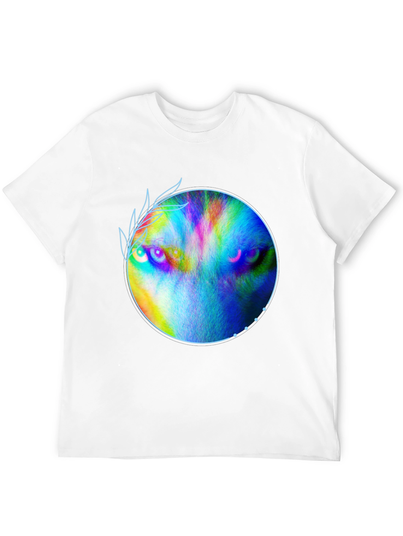 Wolf Eyes T-Shirt - Artistic Graphic Tee