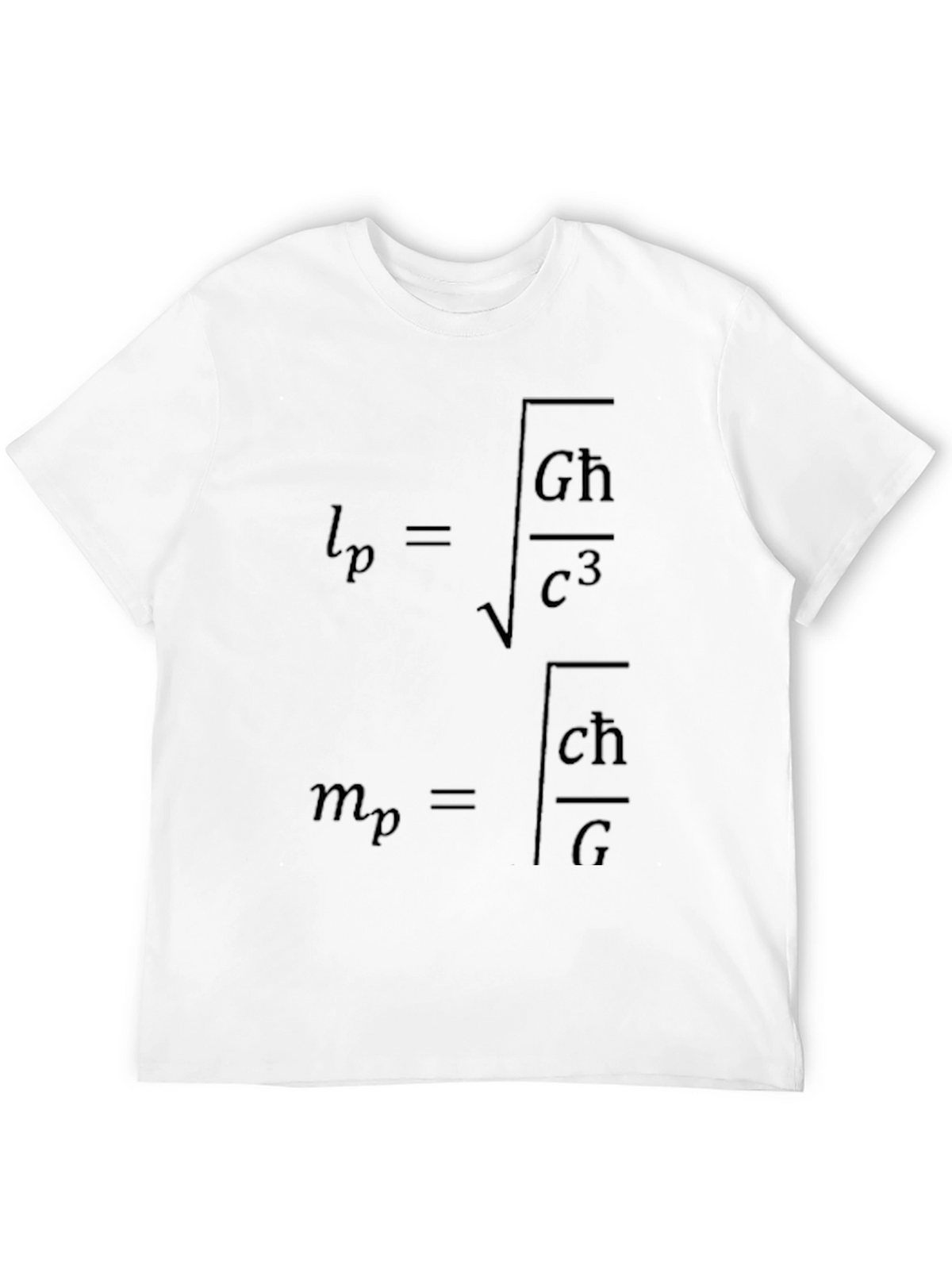 Physics Equation Graphic Print T-Shirt