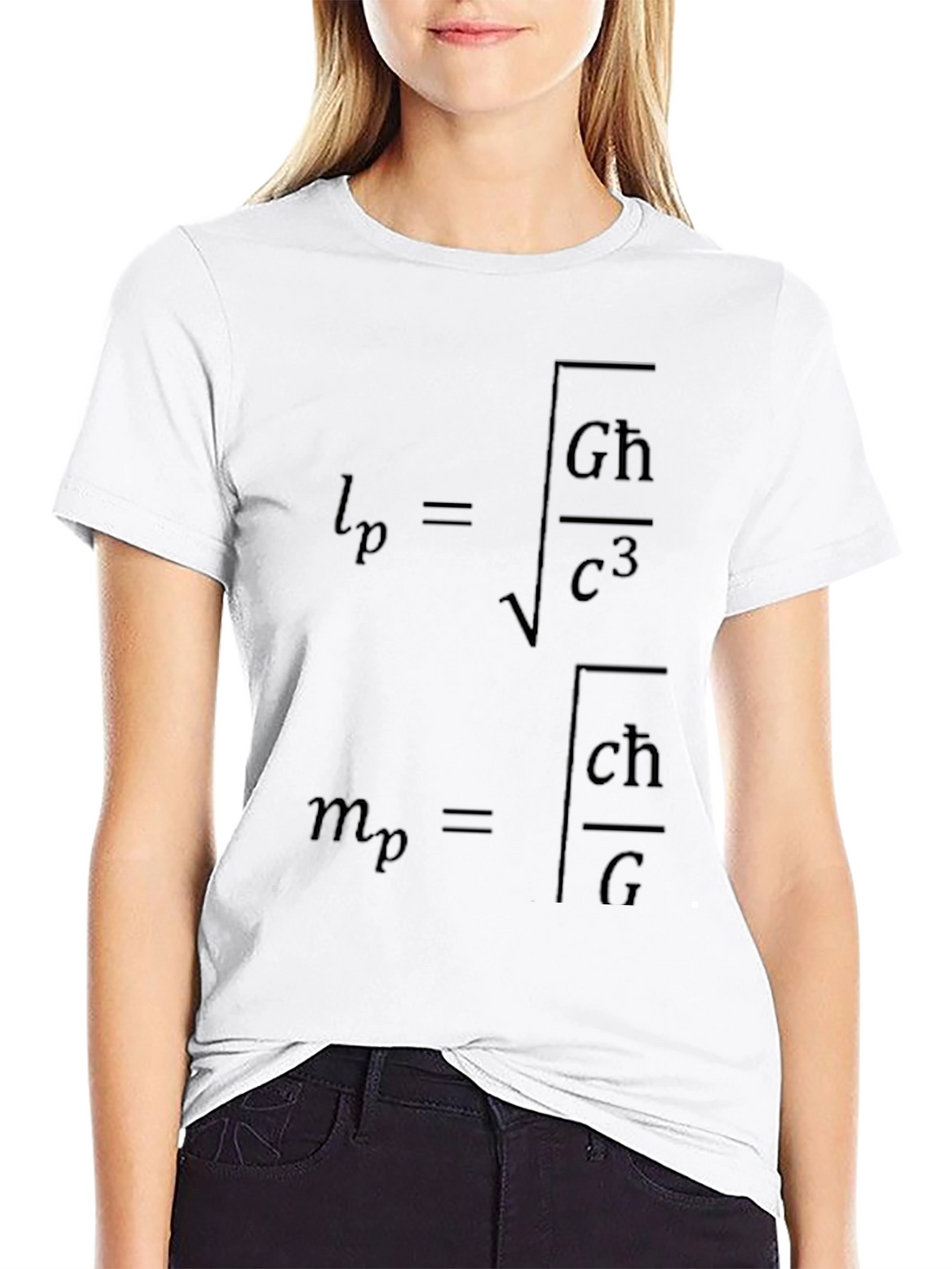 Physics Equation Graphic Print T-Shirt