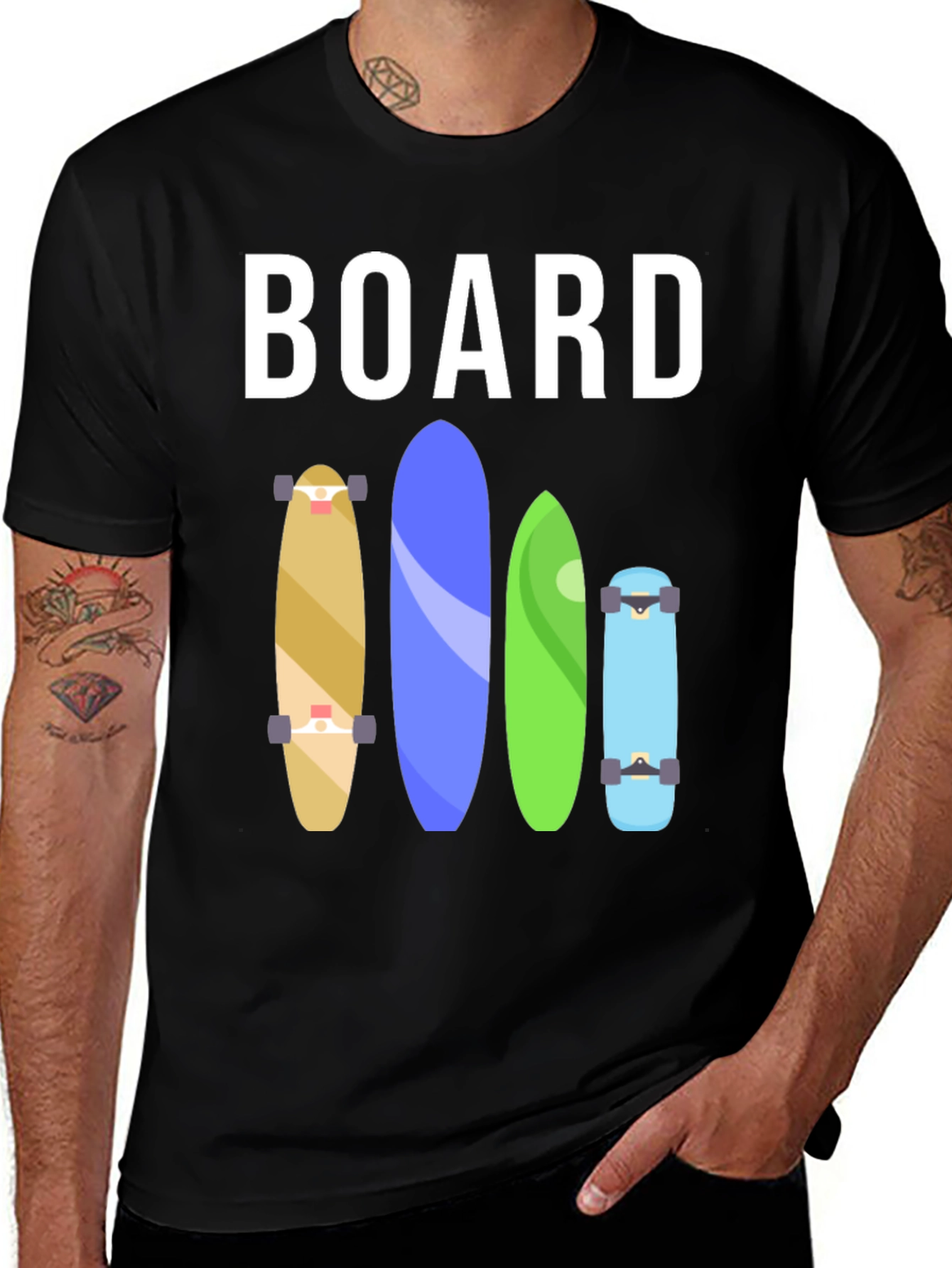 Board Variety Graphic Tee