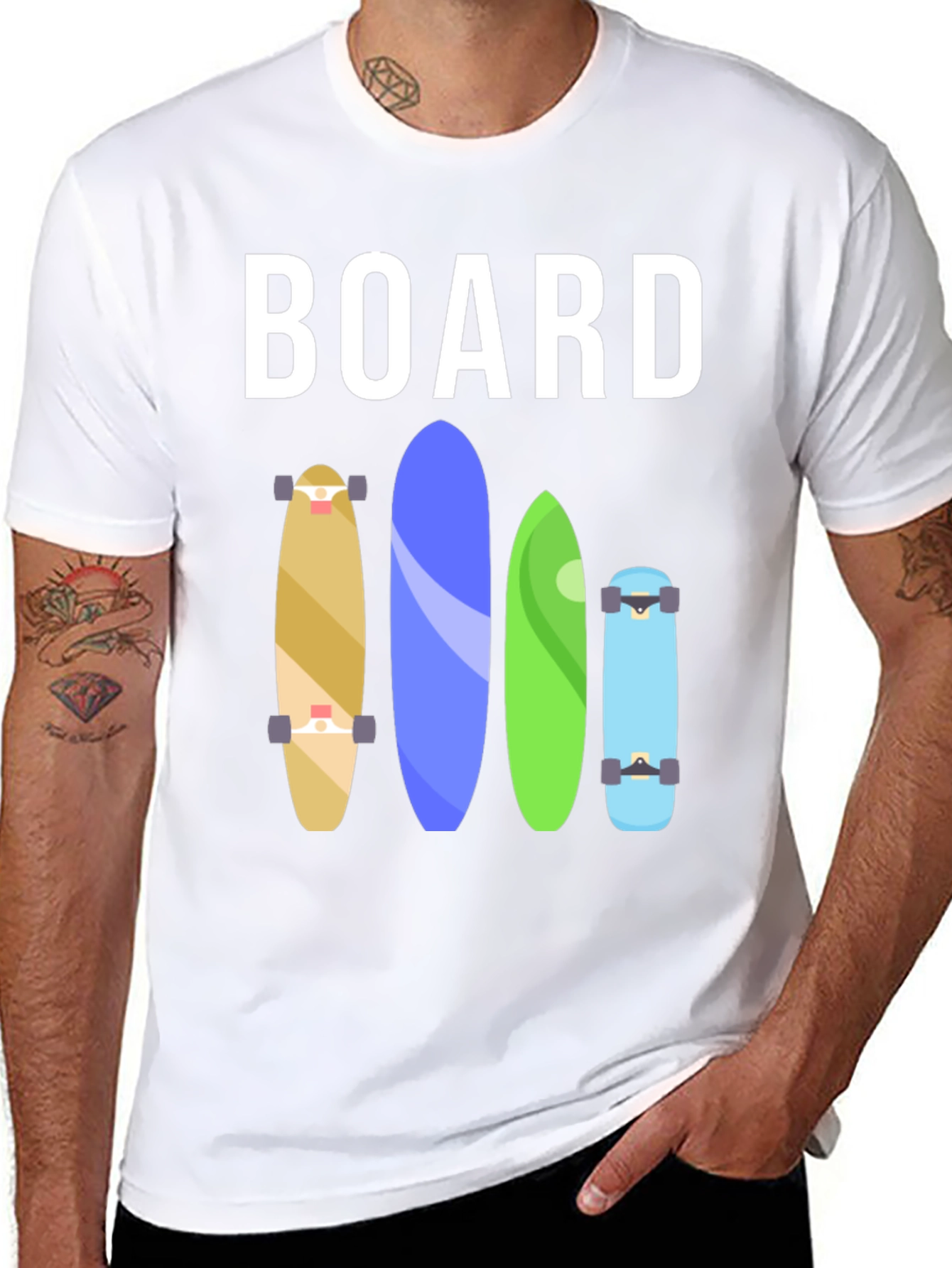 Board Variety Graphic Tee