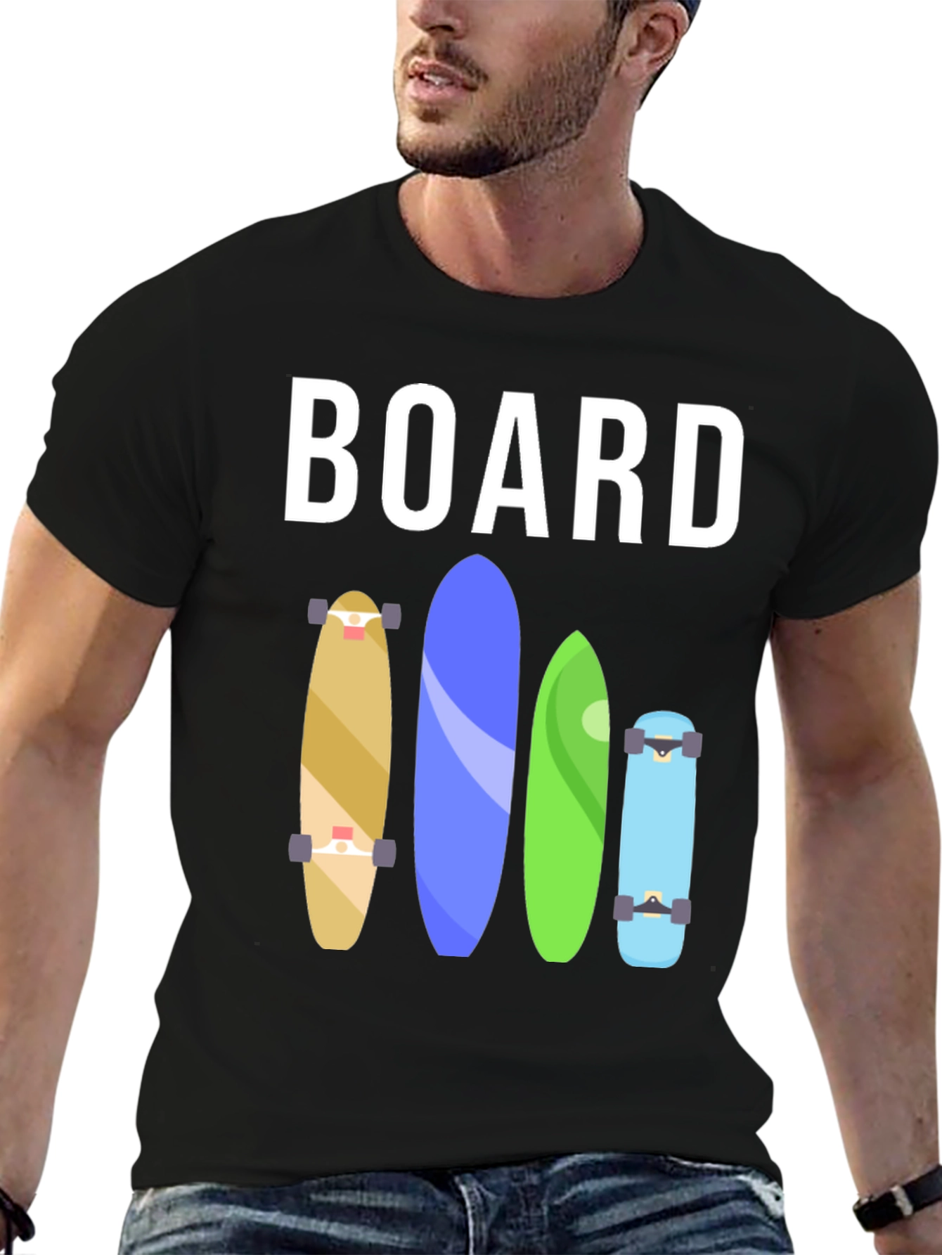 Board Variety Graphic Tee