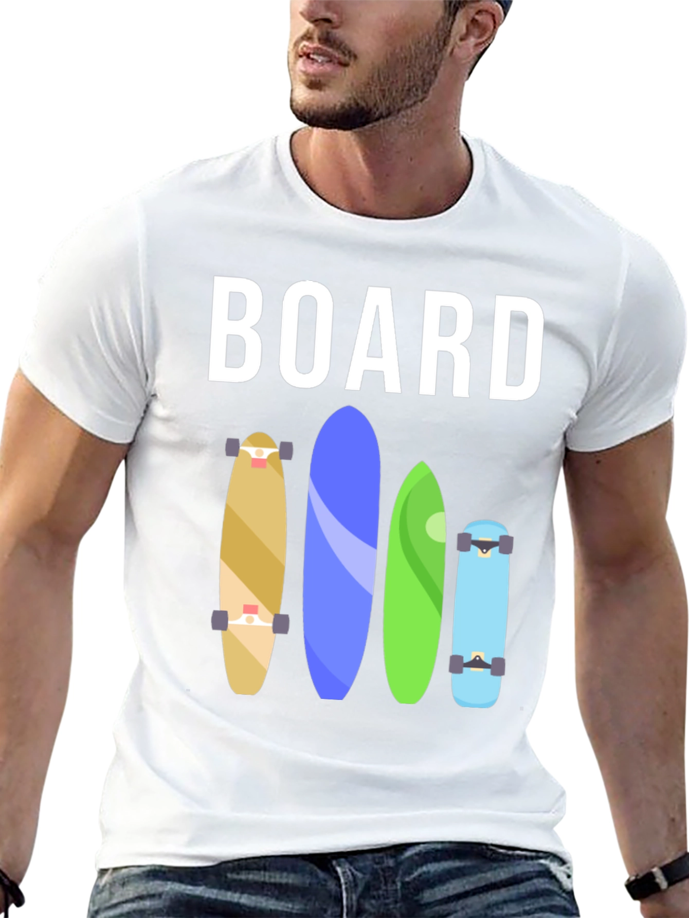 Board Variety Graphic Tee