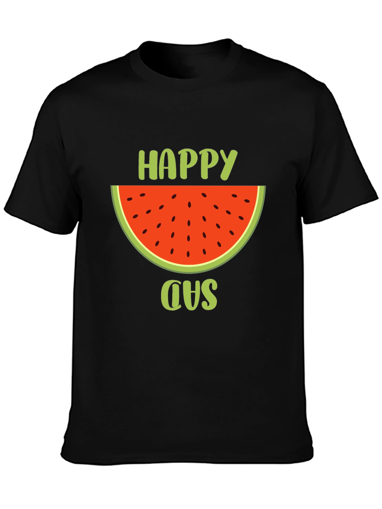 Happy Sad Watermelon Graphic Tee