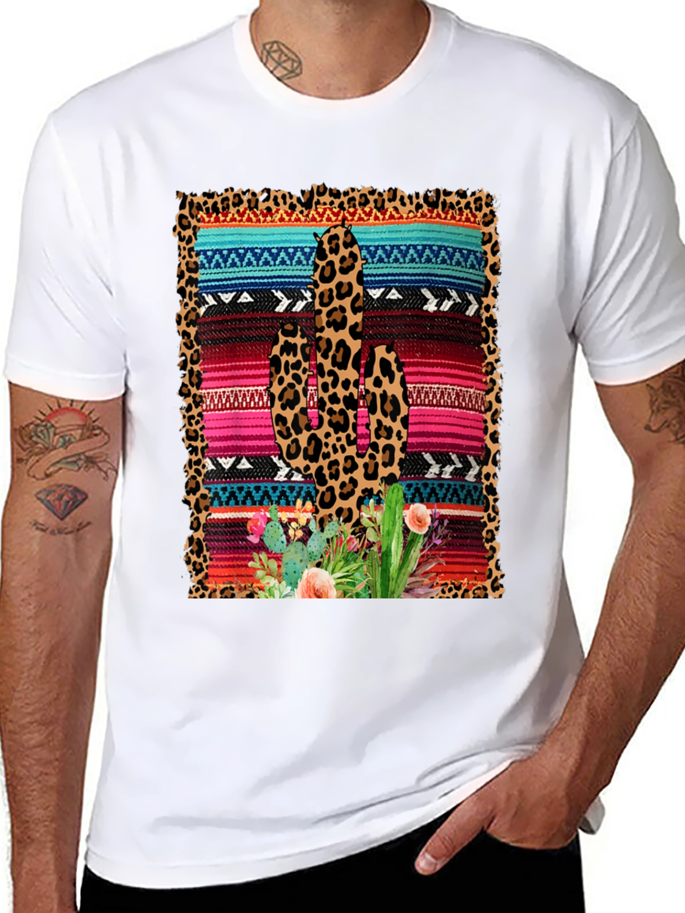 Western Cactus Graphic Tee
