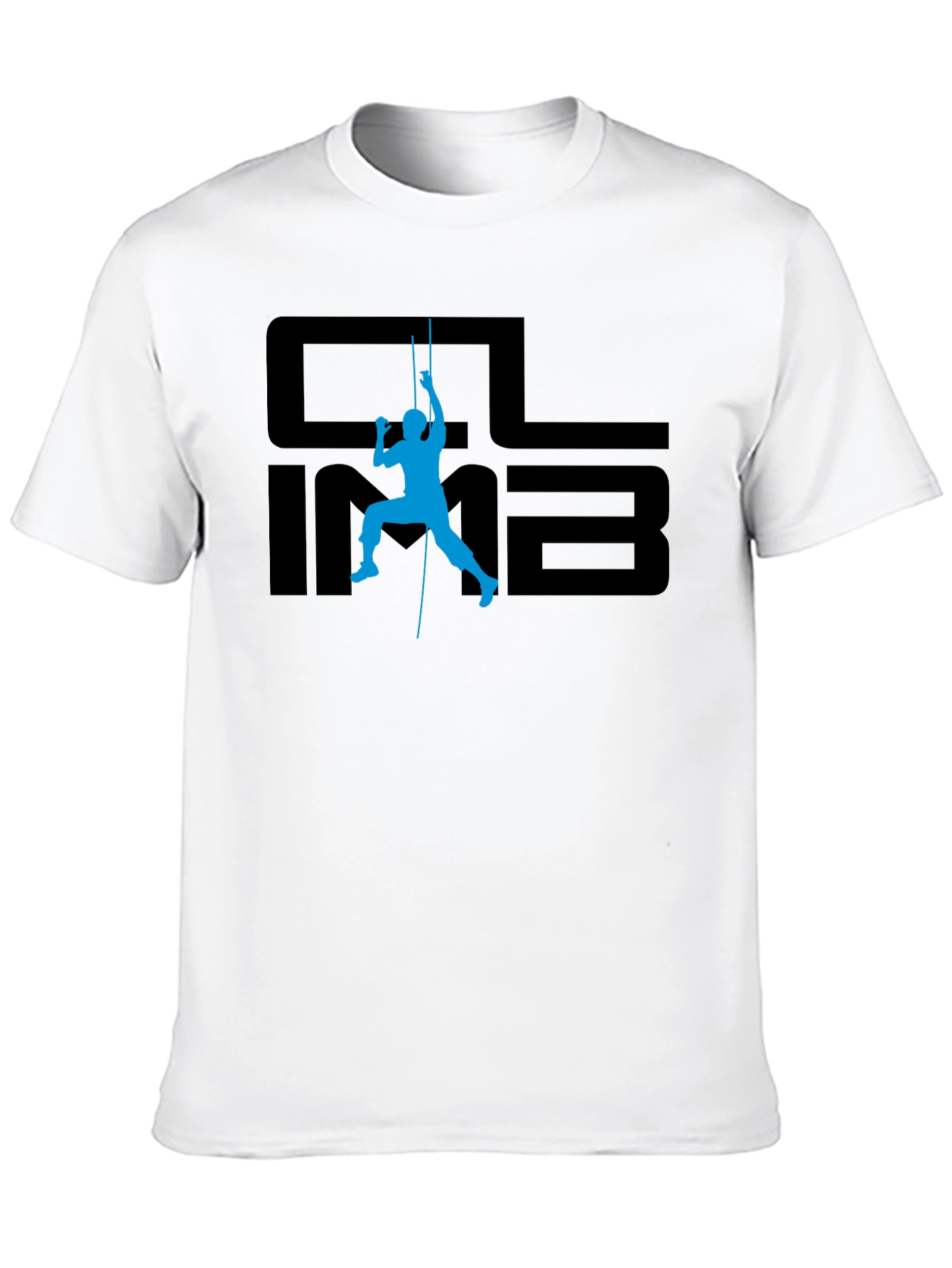 Climb Graphic Black T-Shirt - Adventure Ready