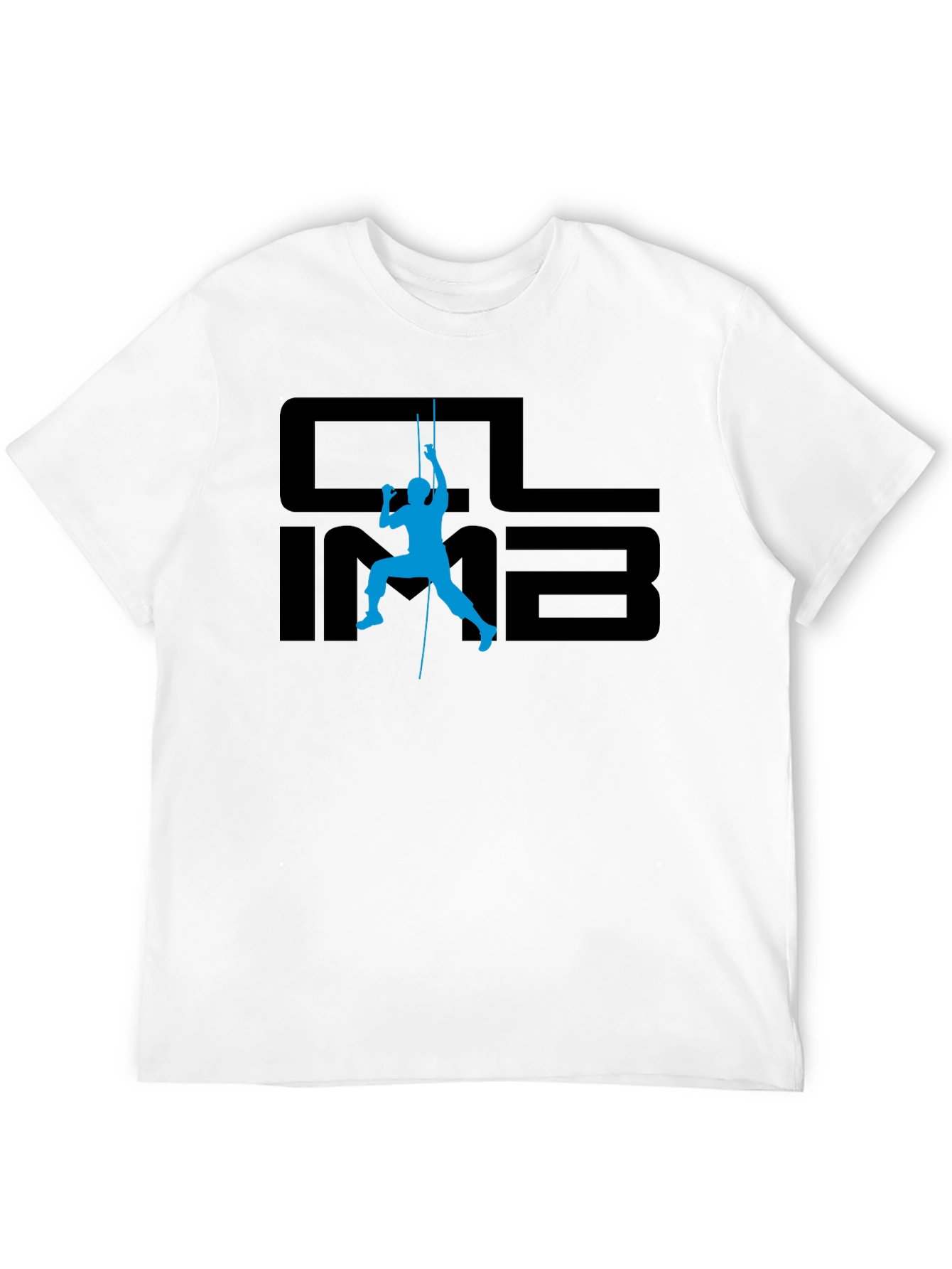 Climb Graphic Black T-Shirt - Adventure Ready