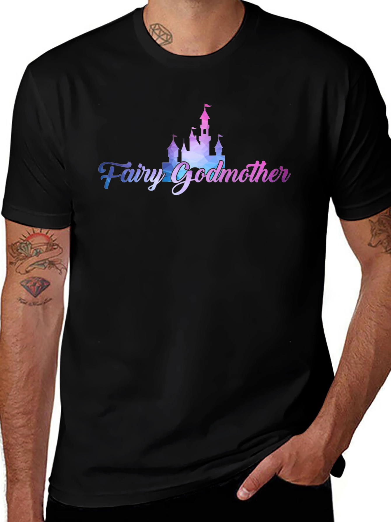 Fairy Godmother Castle Graphic Tee
