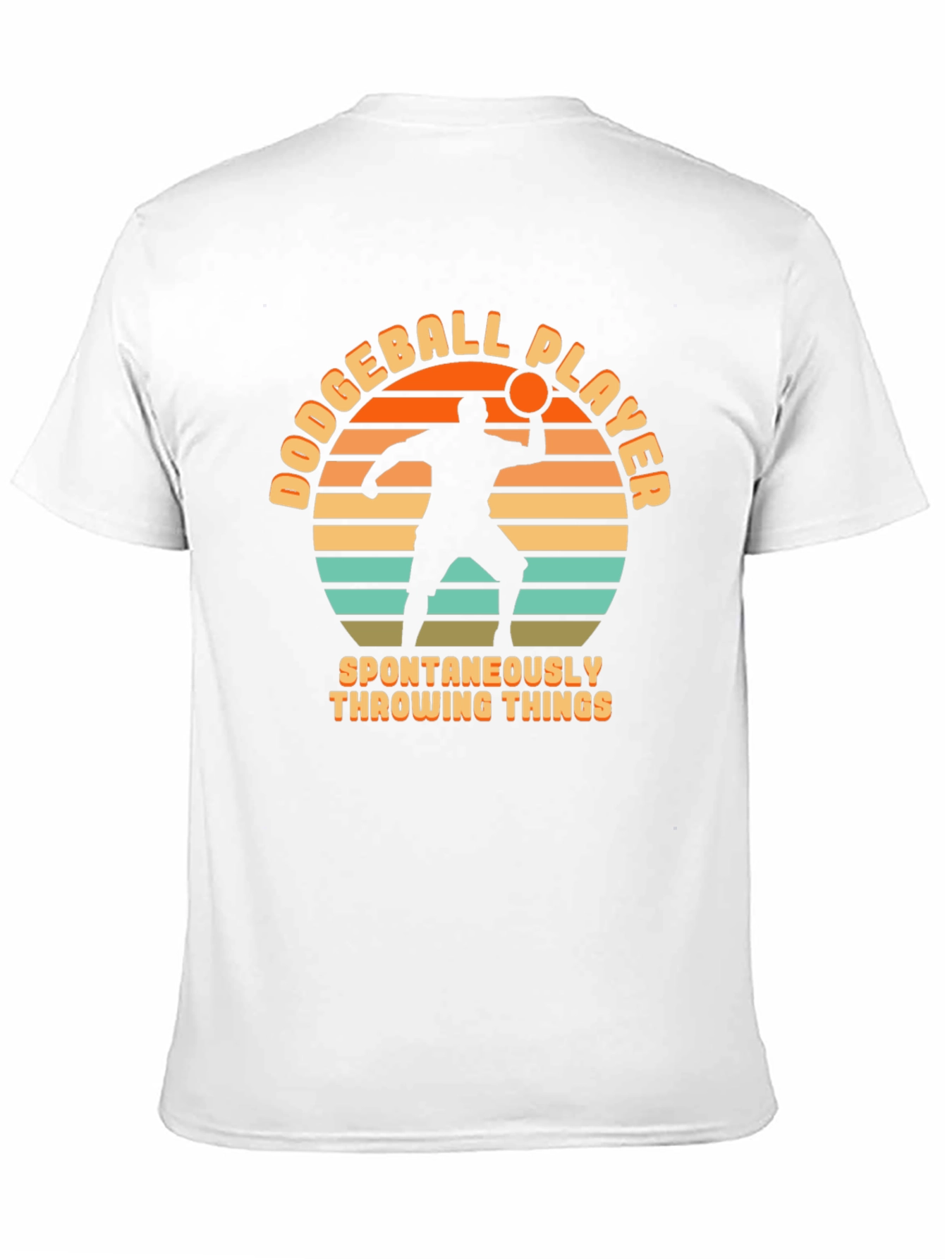 Dodgeball Player Throwing Things T-Shirt