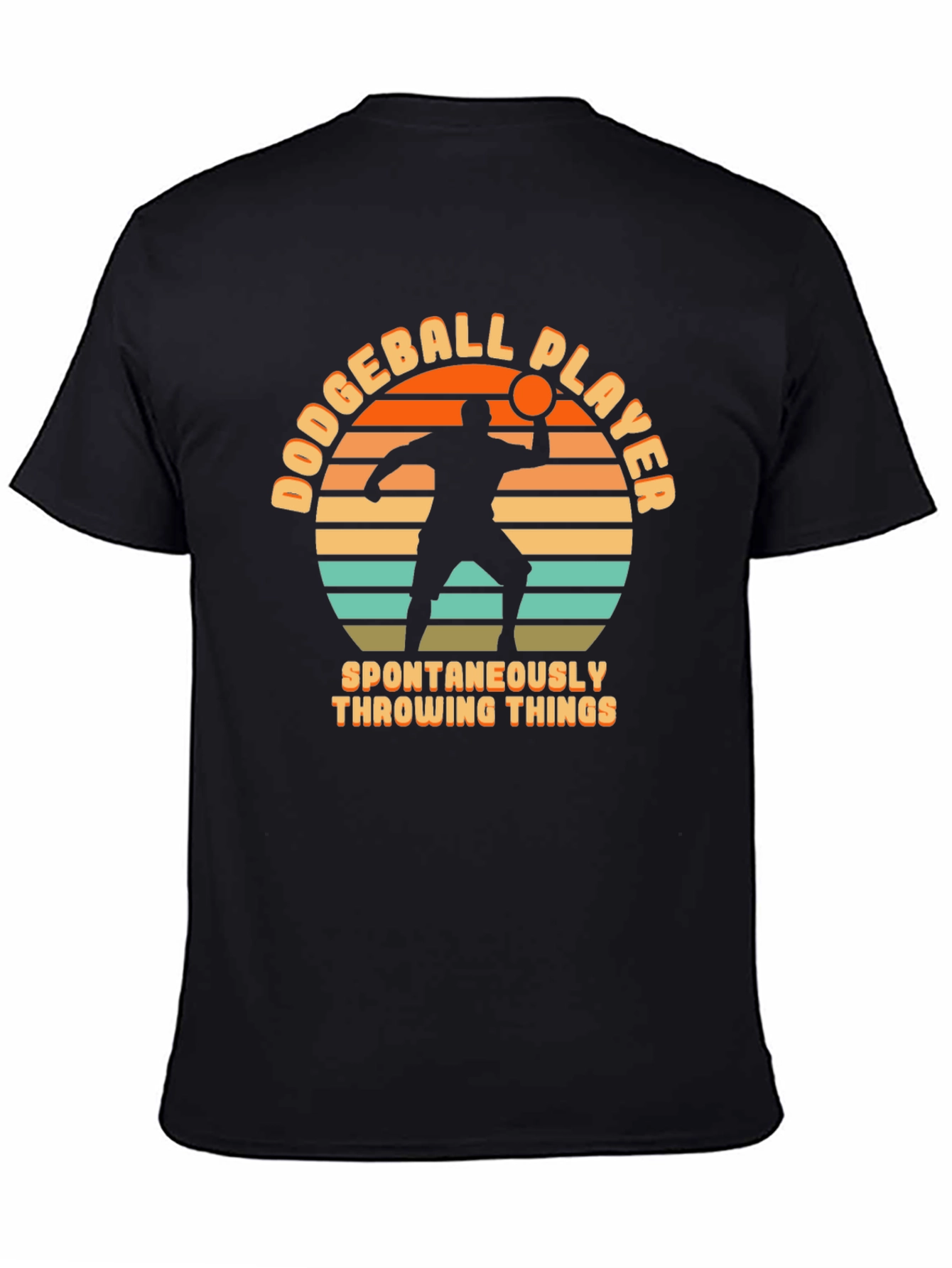 Dodgeball Player Throwing Things T-Shirt