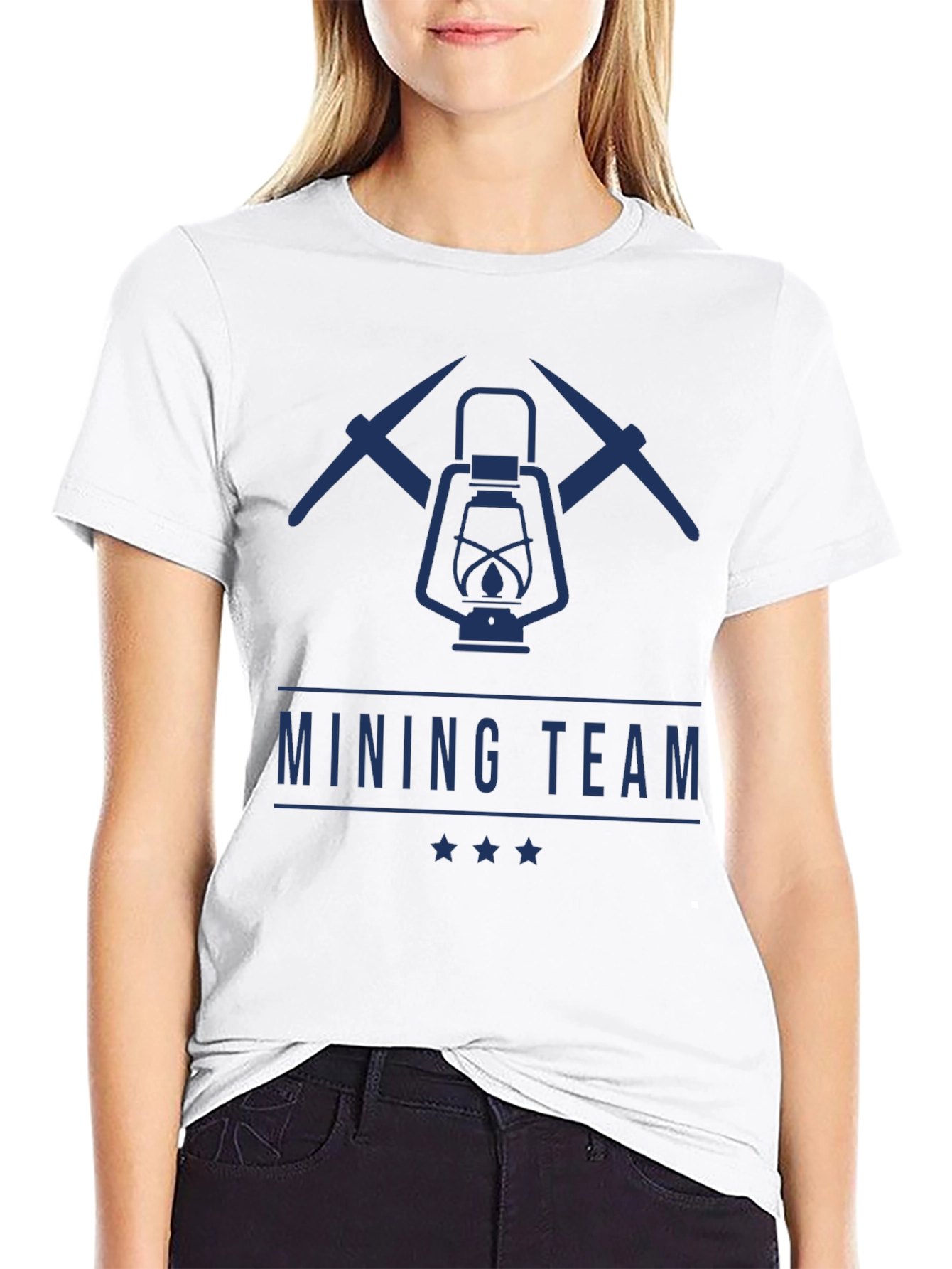 Mining Team Graphic Tee | Miners Lantern & Pickaxes
