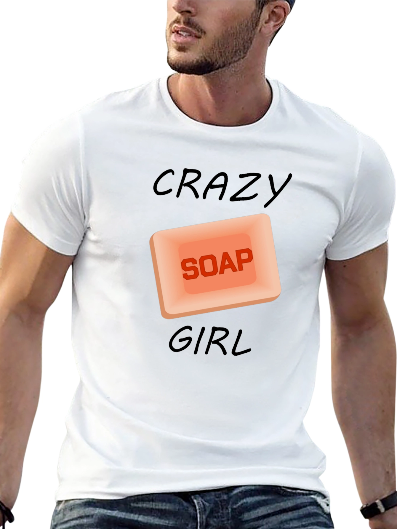 Crazy Soap Girl T-Shirt - Unique Graphic Tee