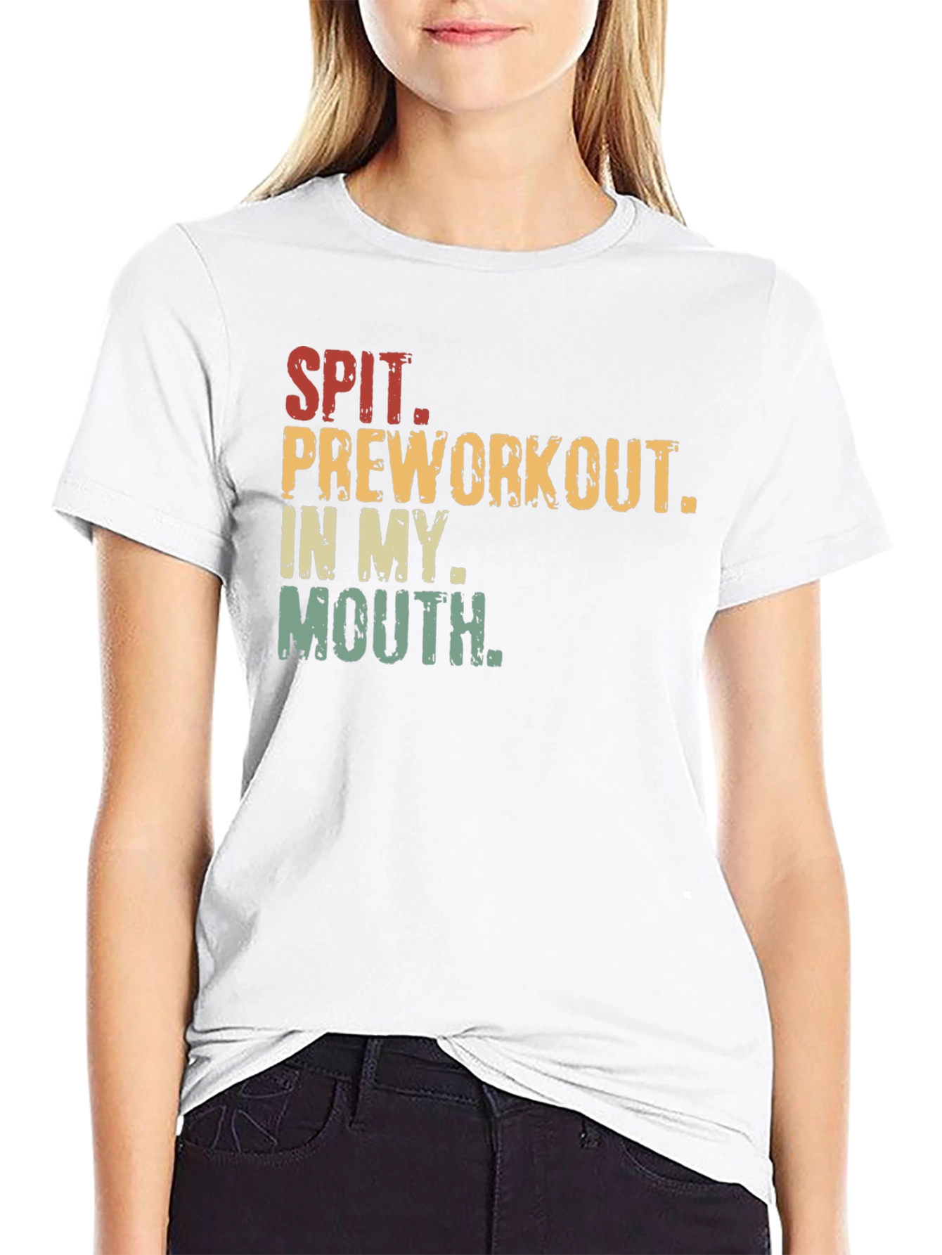 Spit Preworkout In My Mouth Graphic Tee