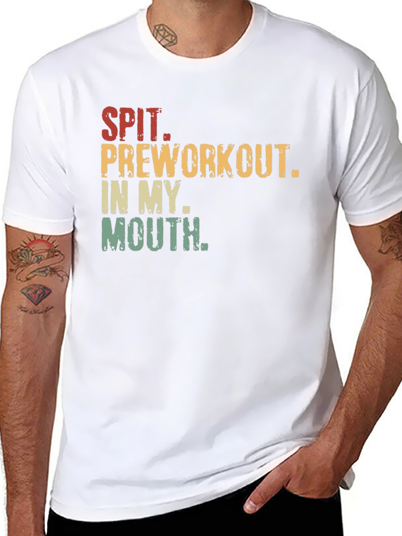 Spit Preworkout In My Mouth Graphic Tee