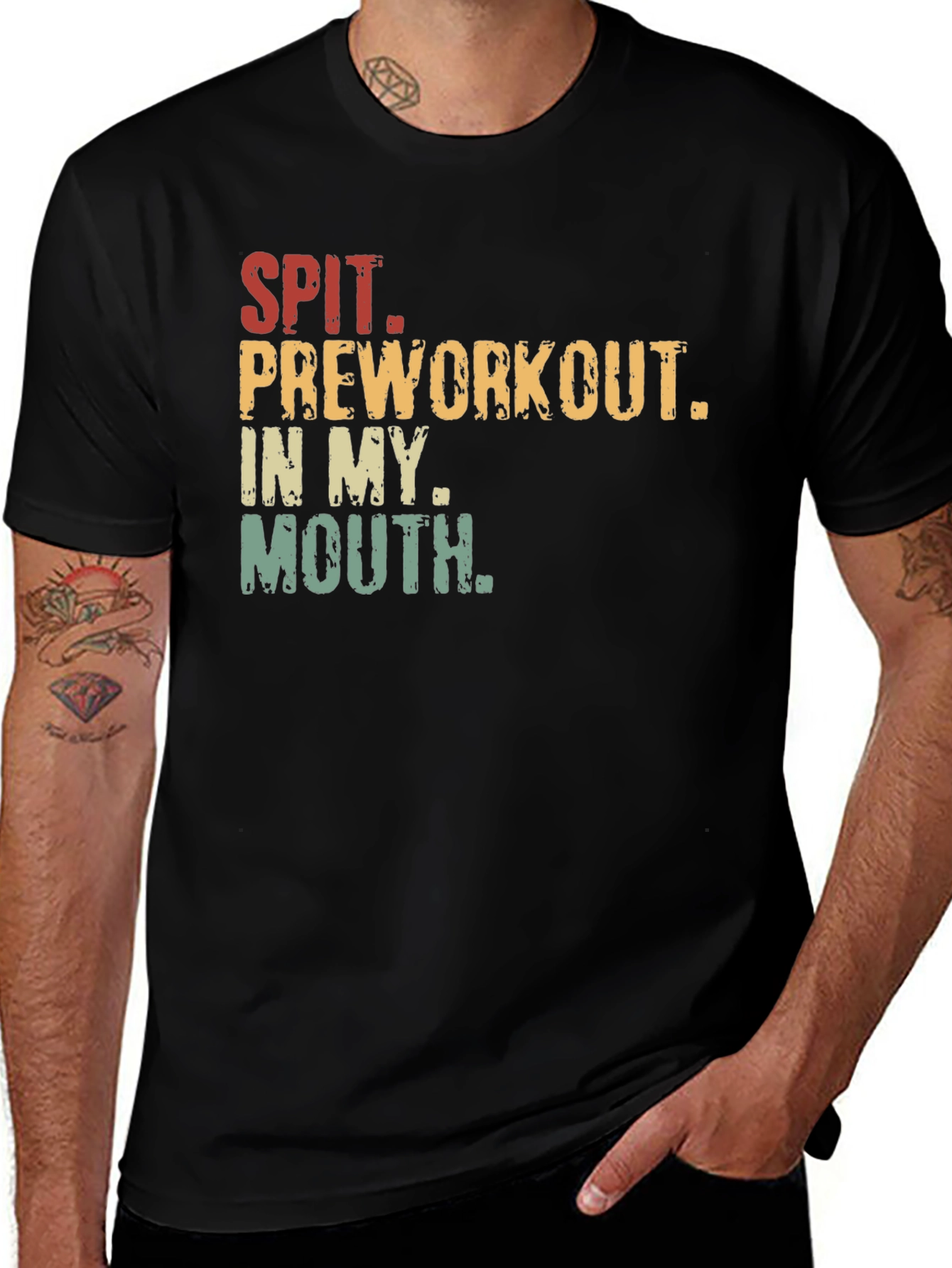 Spit Preworkout In My Mouth Graphic Tee