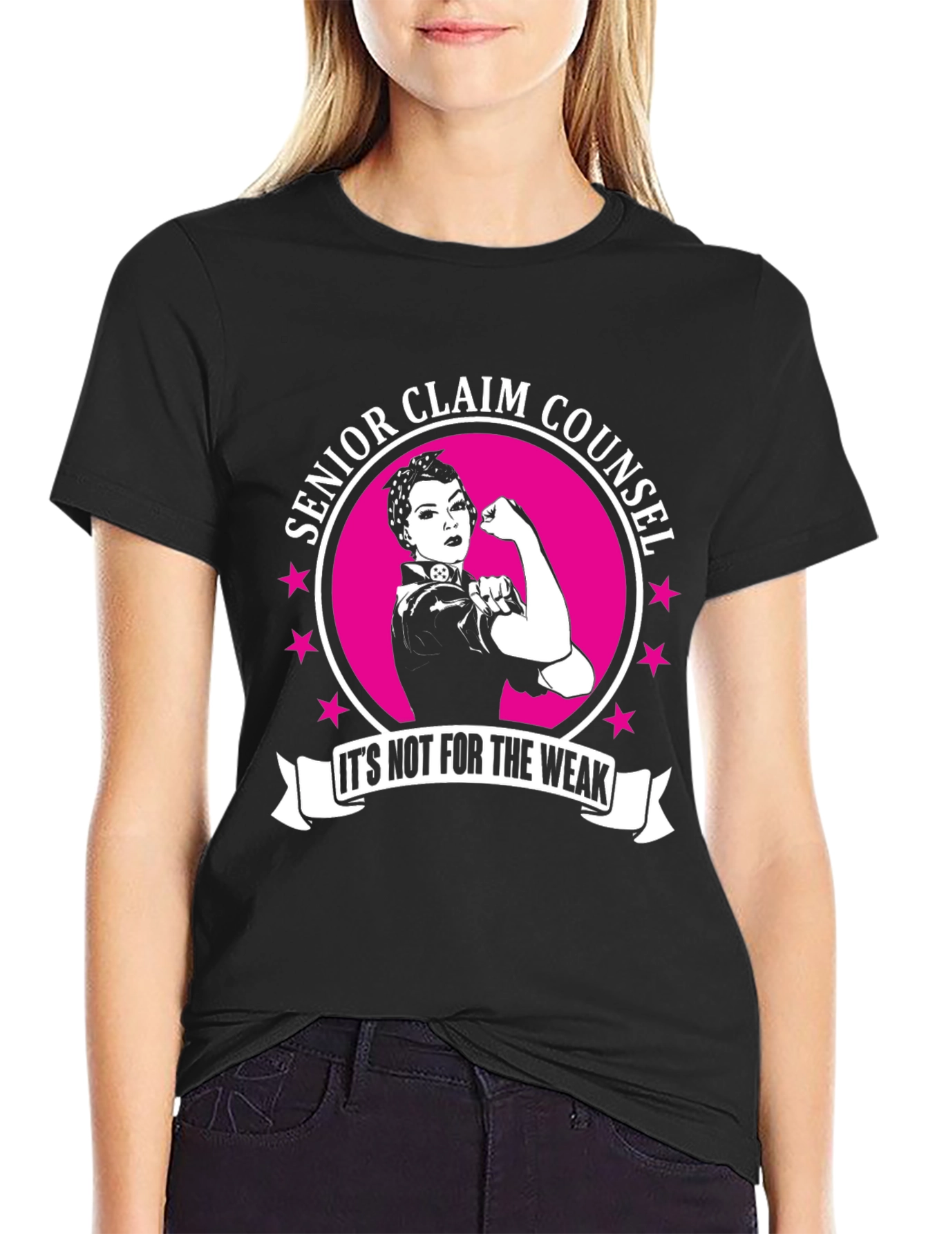 Senior Claim Counsel T-Shirt - Rosie the Riveter