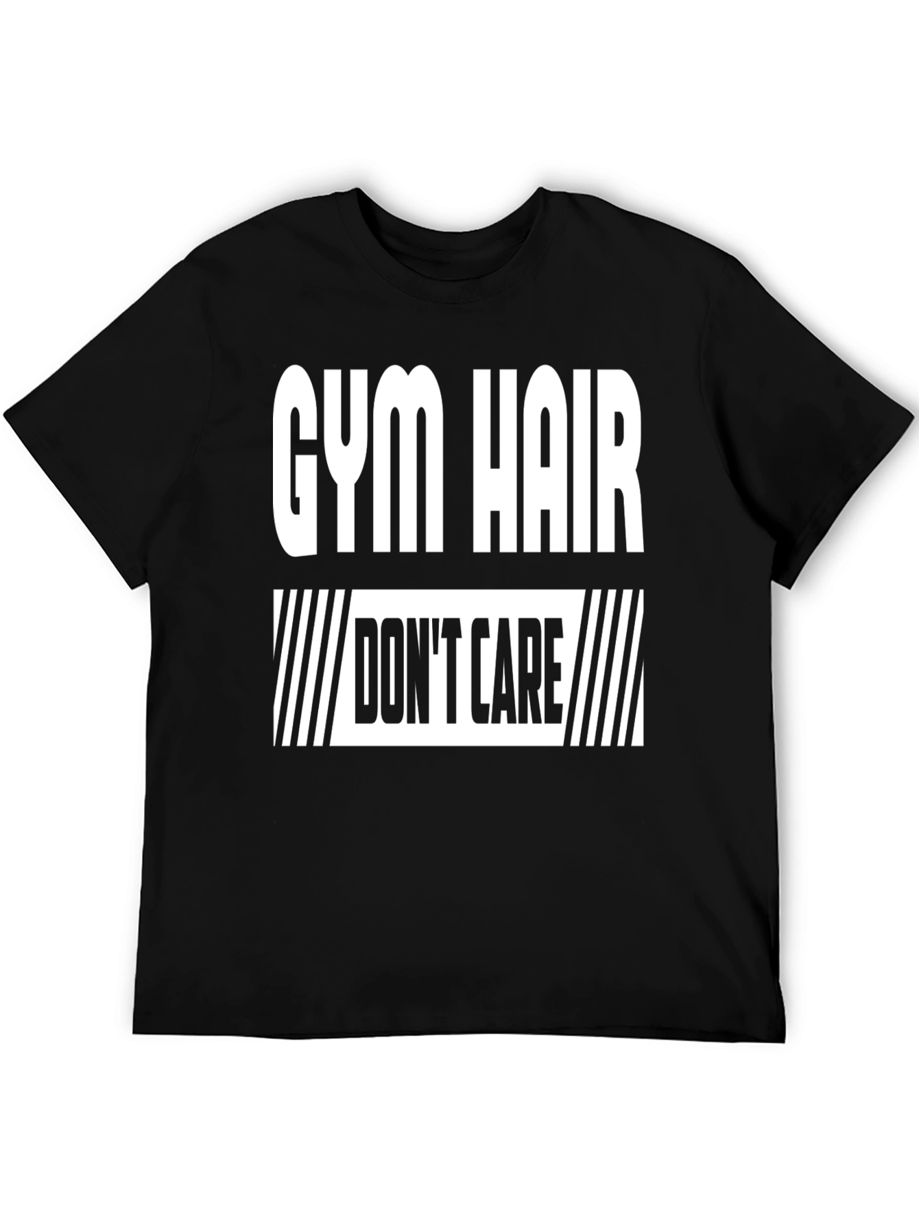 Gym Hair Dont Care T-Shirt - Workout Apparel