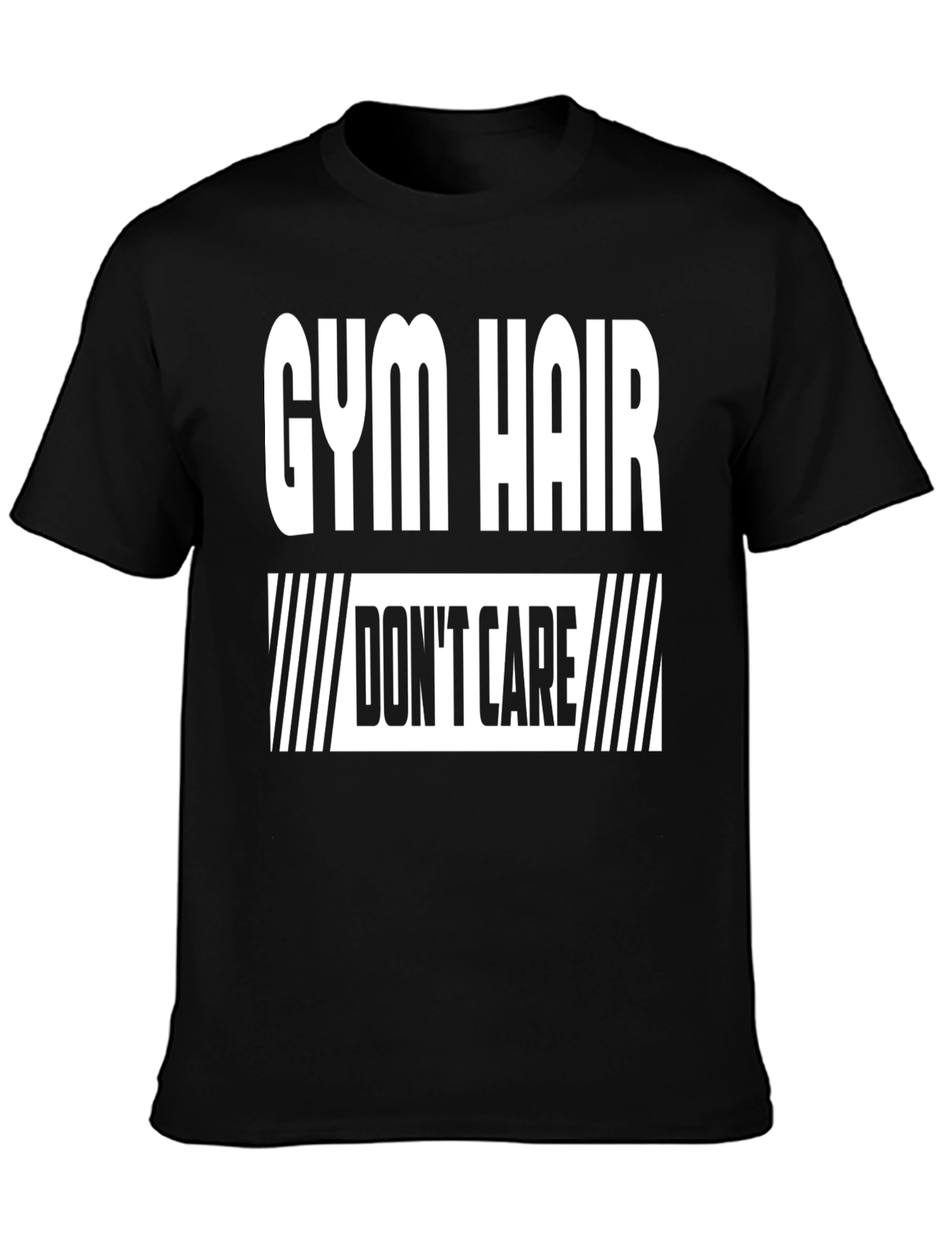 Gym Hair Dont Care T-Shirt - Workout Apparel