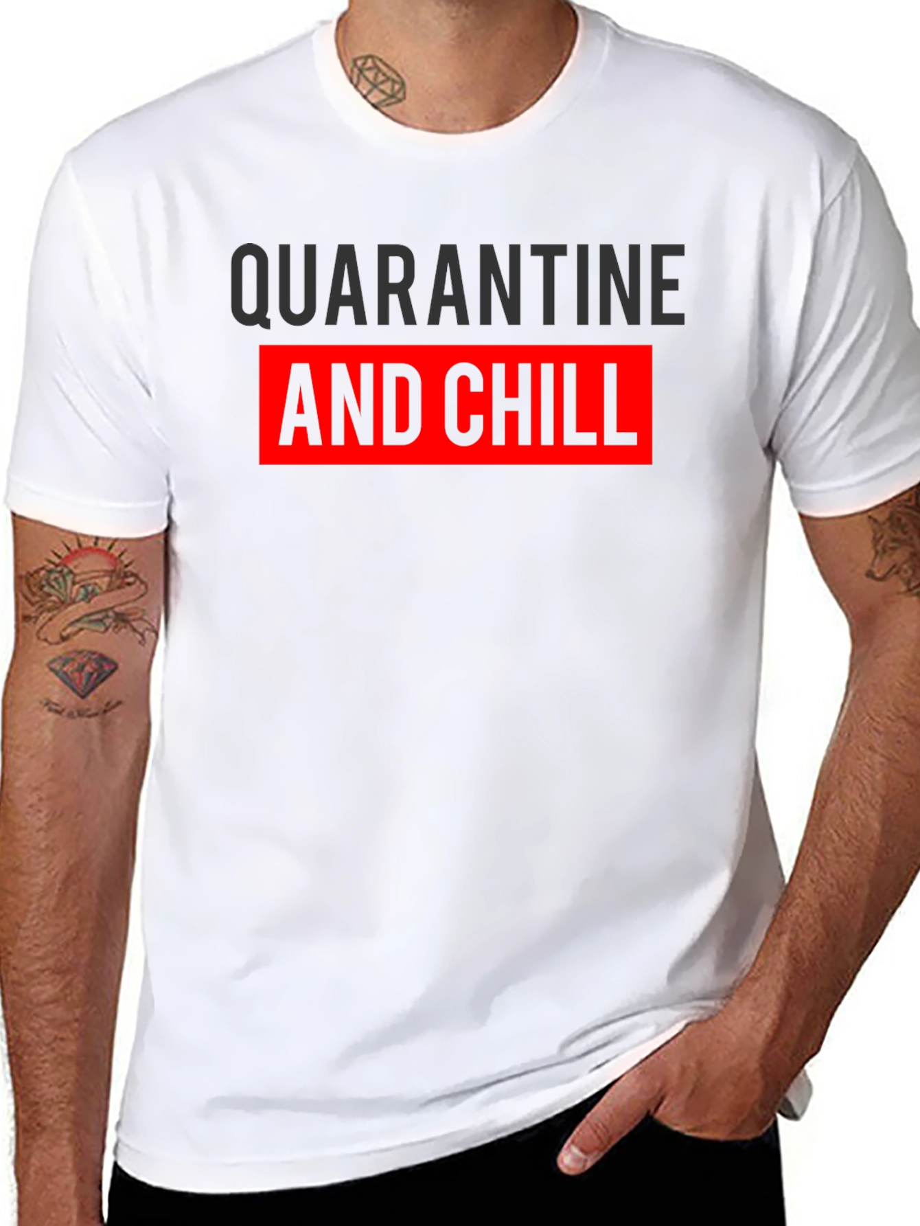 Quarantine & Chill Graphic Tee