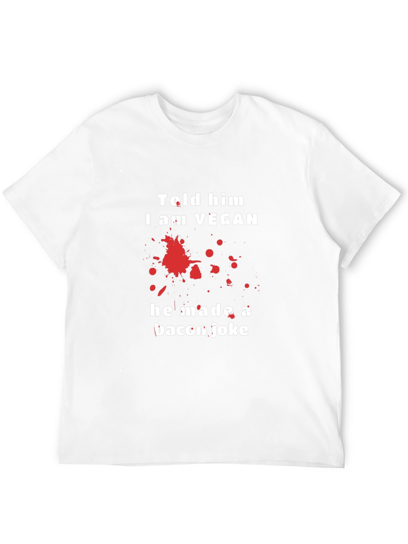 Vegan Humor Graphic T-Shirt