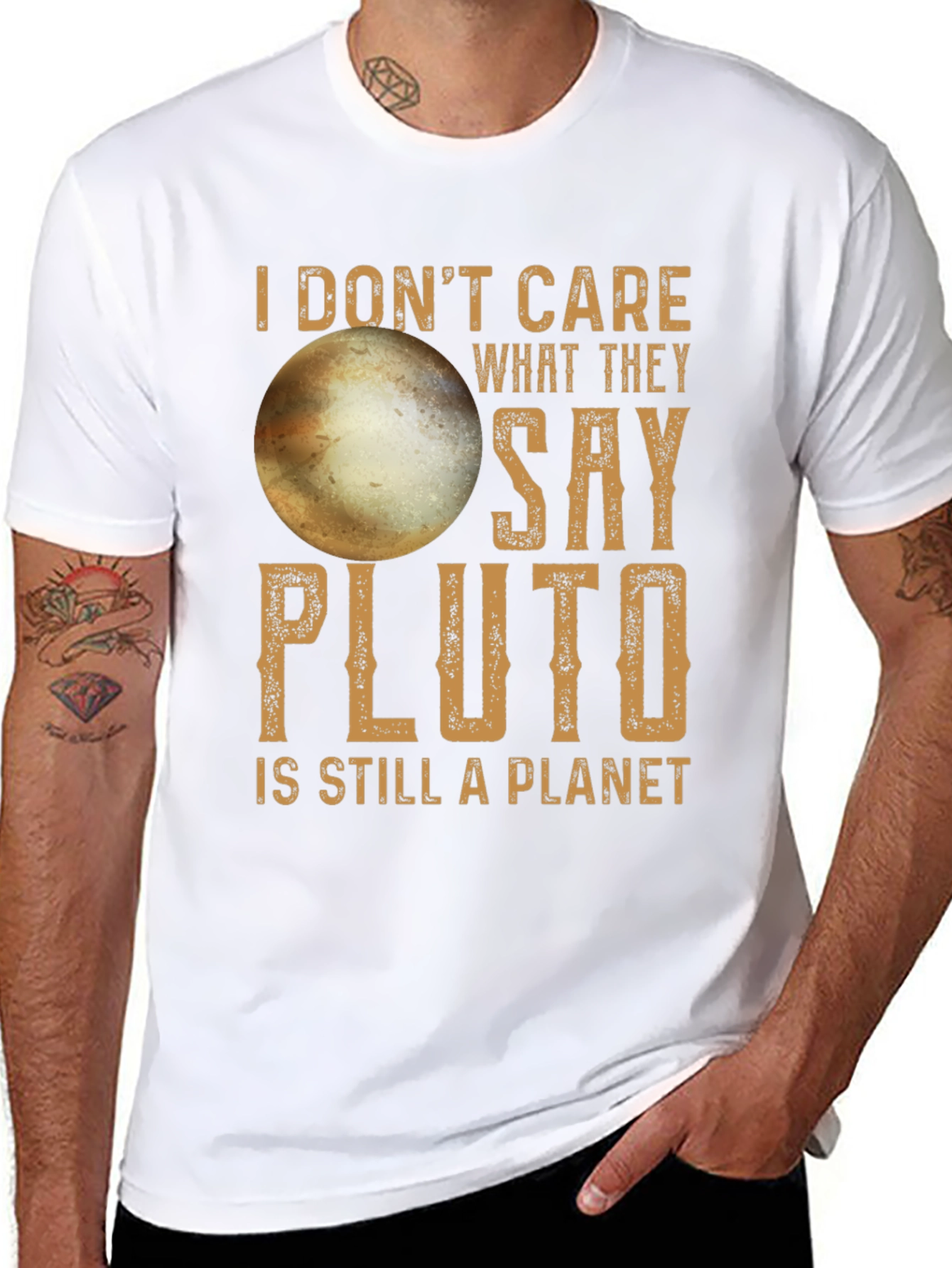 Pluto Is Still A Planet Graphic Tee