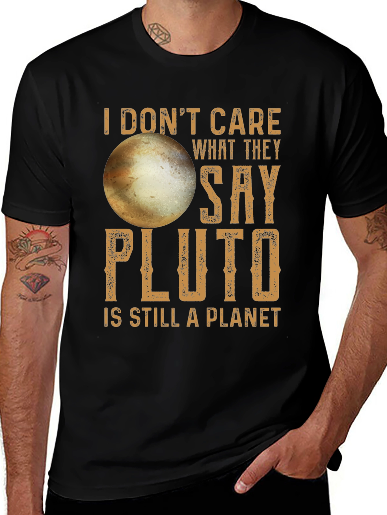 Pluto Is Still A Planet Graphic Tee