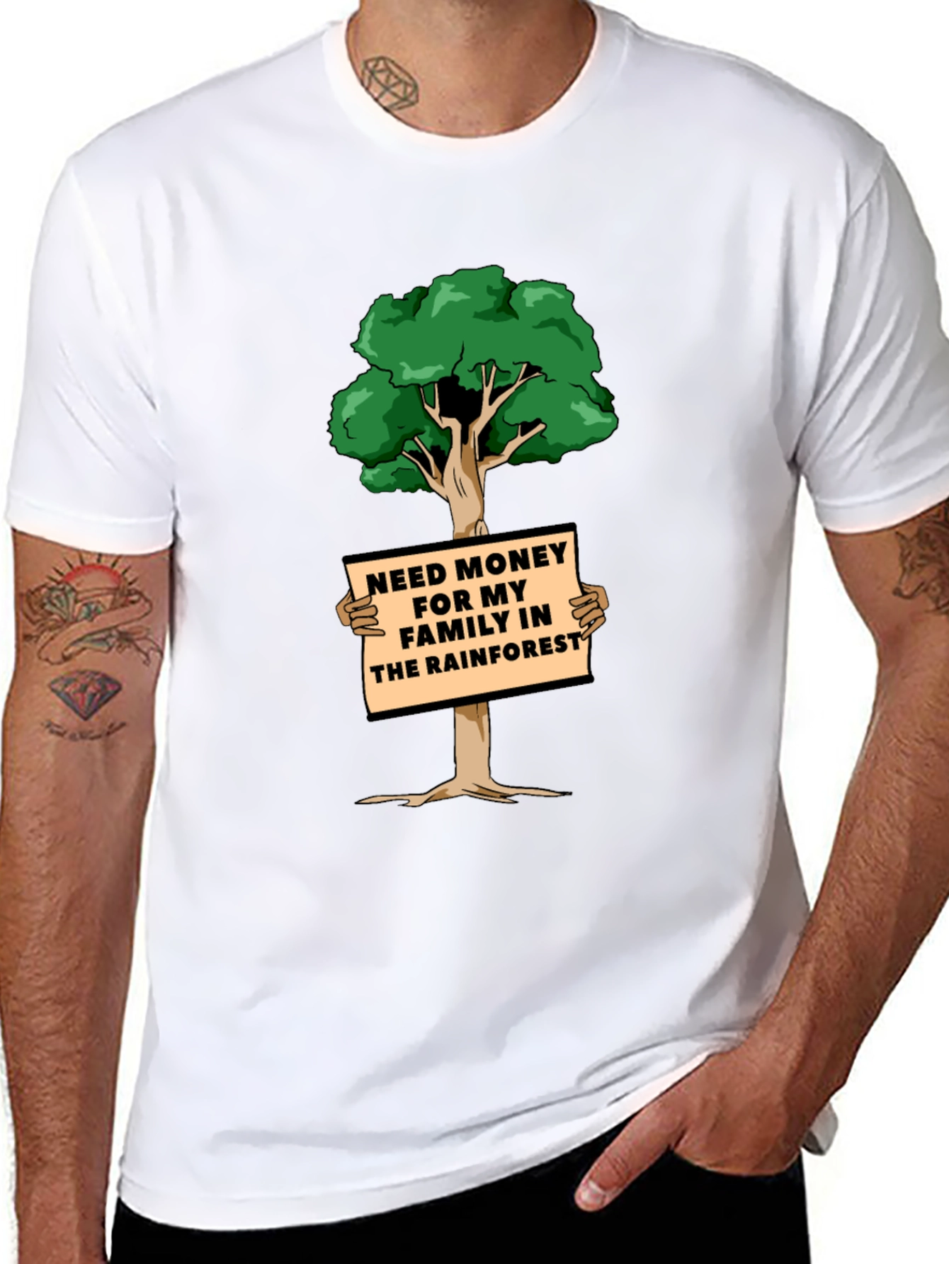 Rainforest Family Tree T-Shirt