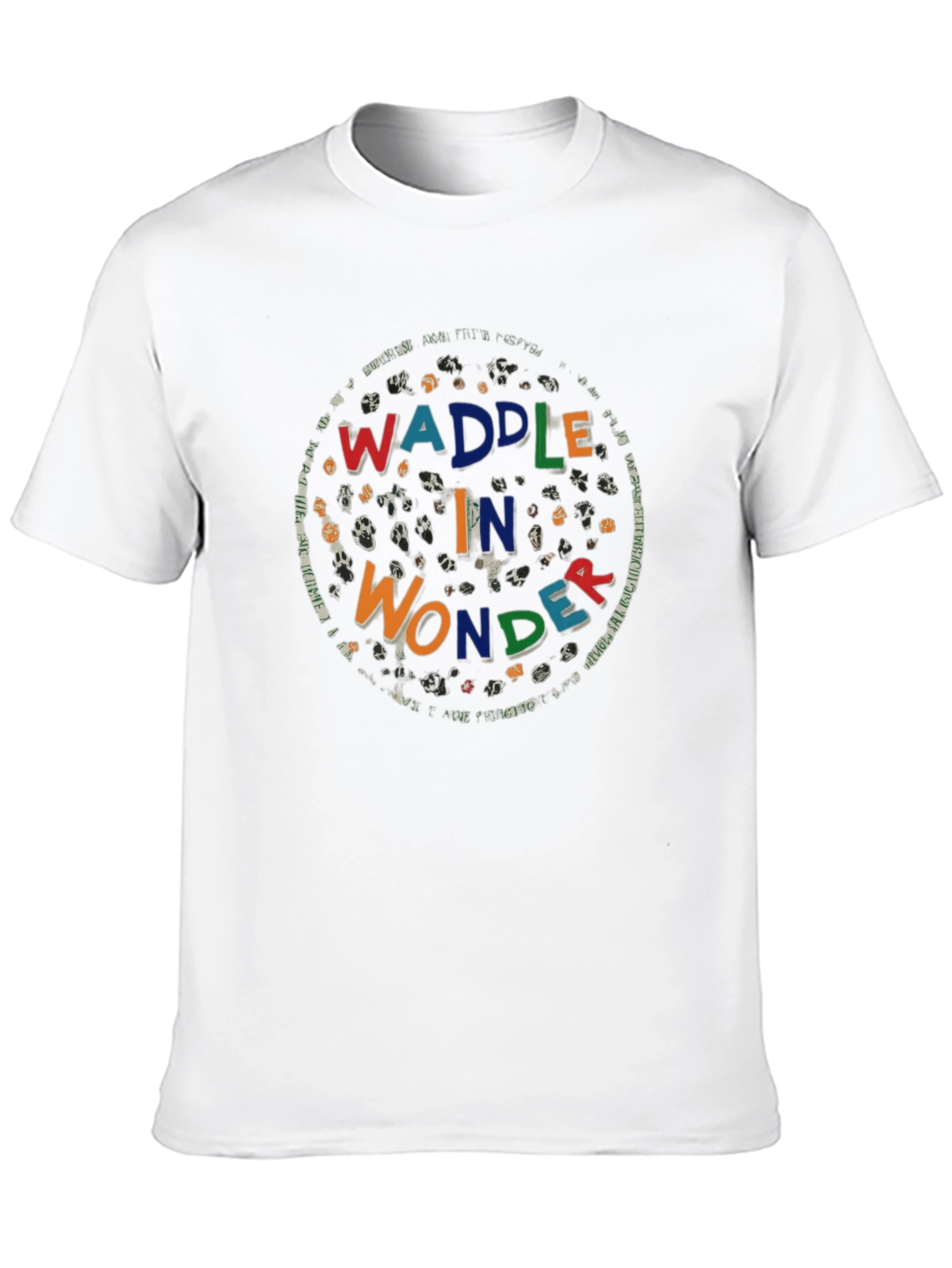Waddle In Wonder T-Shirt - Playful Graphic Tee