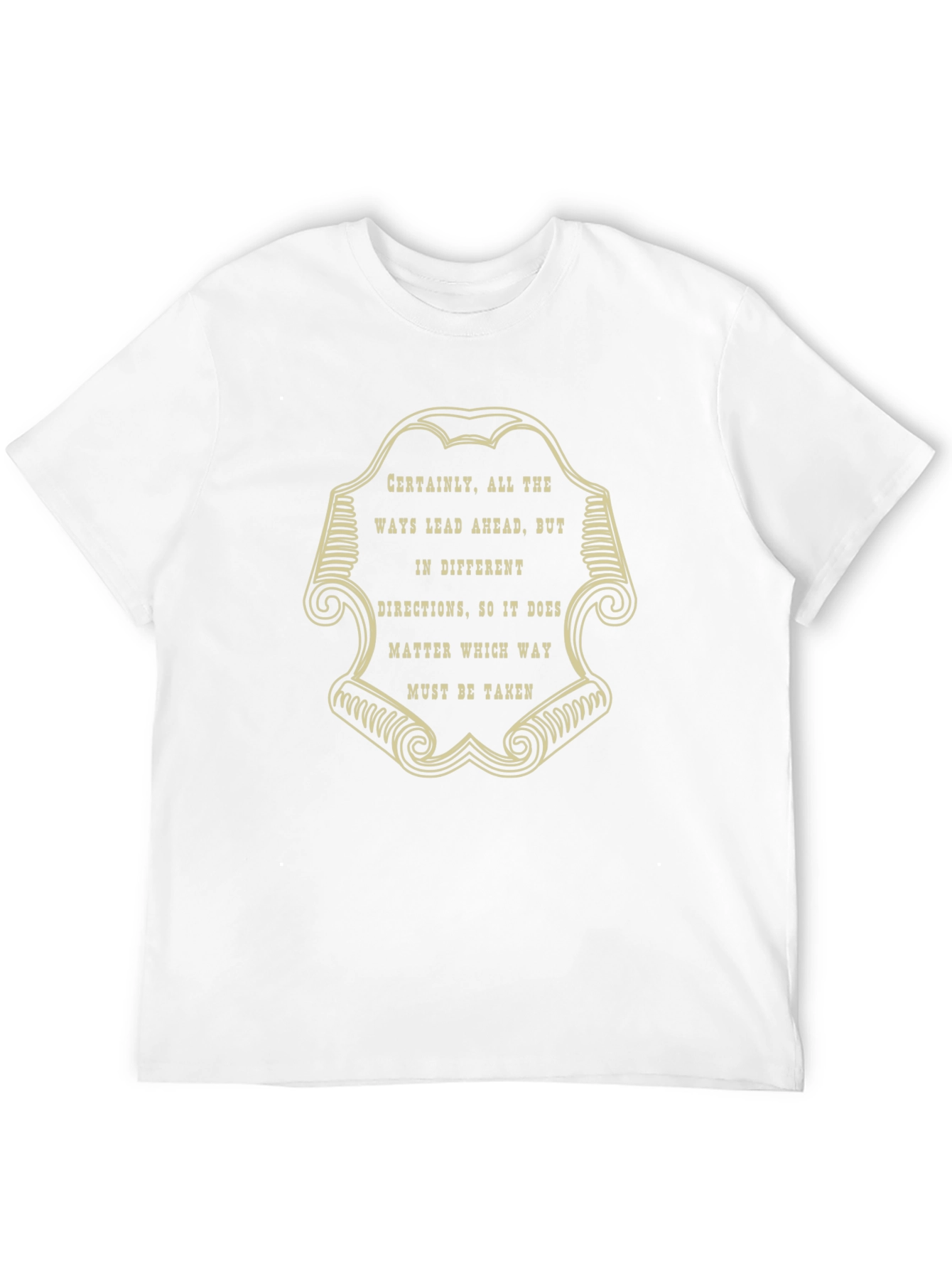Motivational Quote T-Shirt - Black Graphic Tee