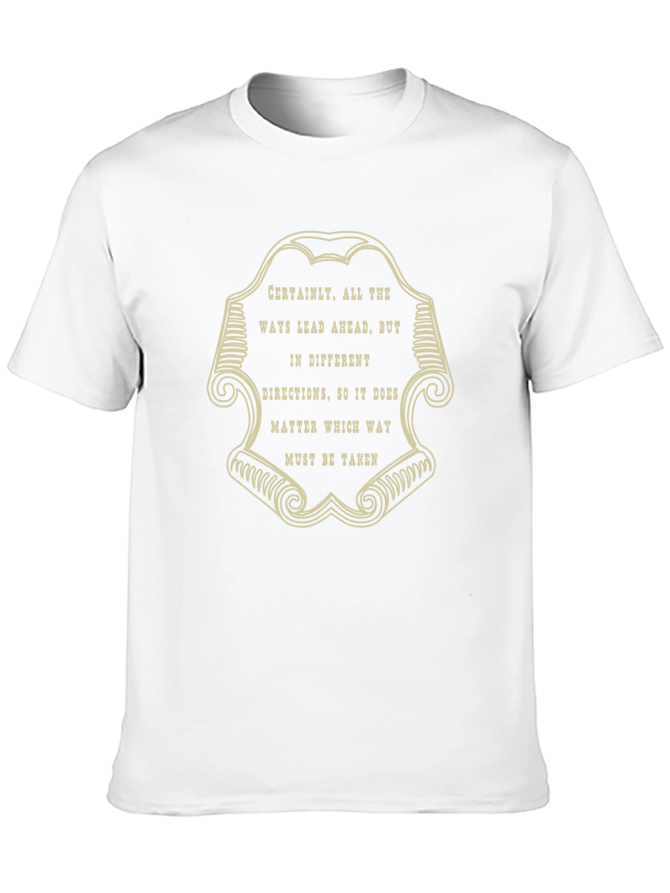 Motivational Quote T-Shirt - Black Graphic Tee