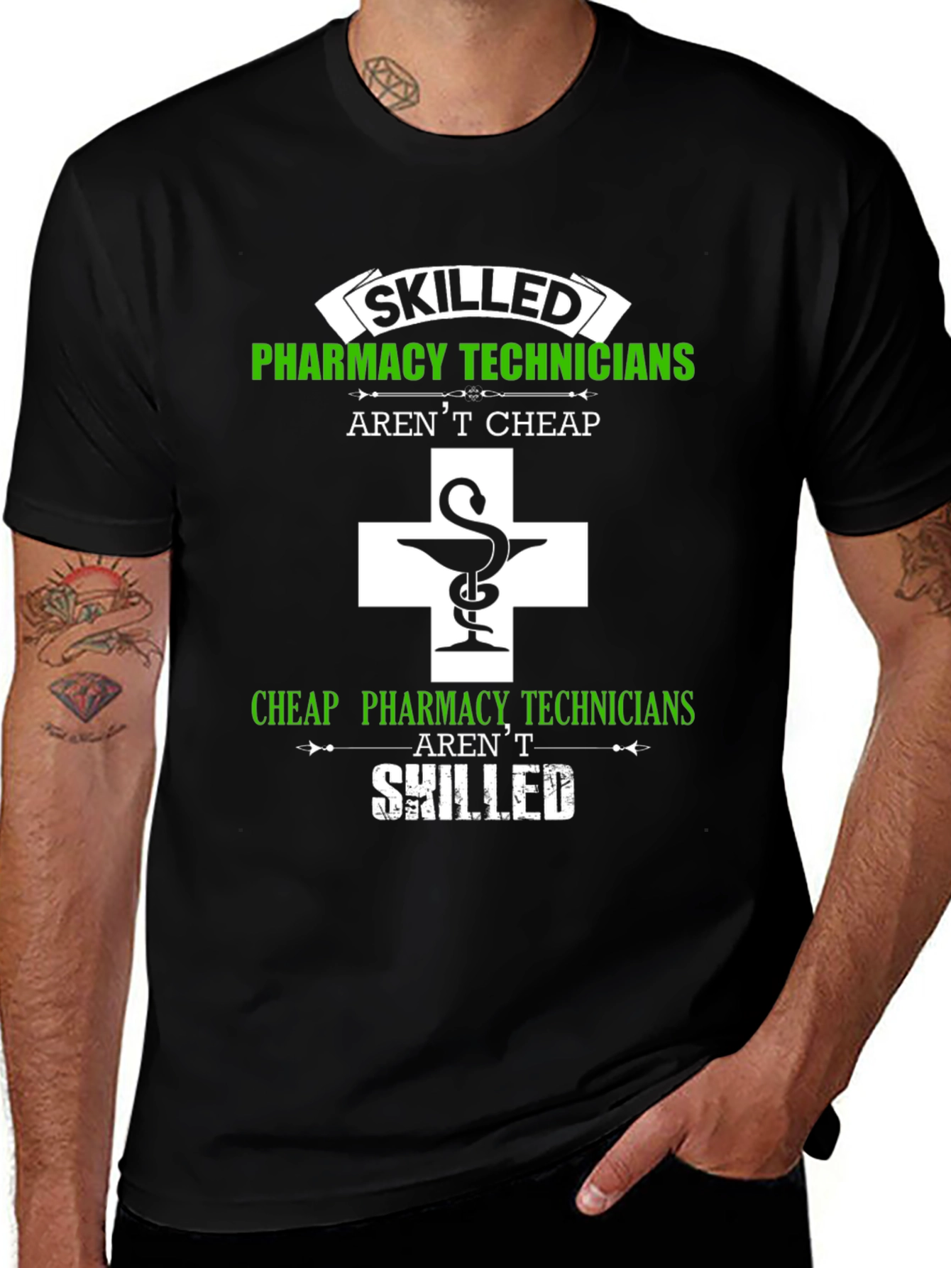 Skilled Pharmacy Technicians T-Shirt - Funny Gift