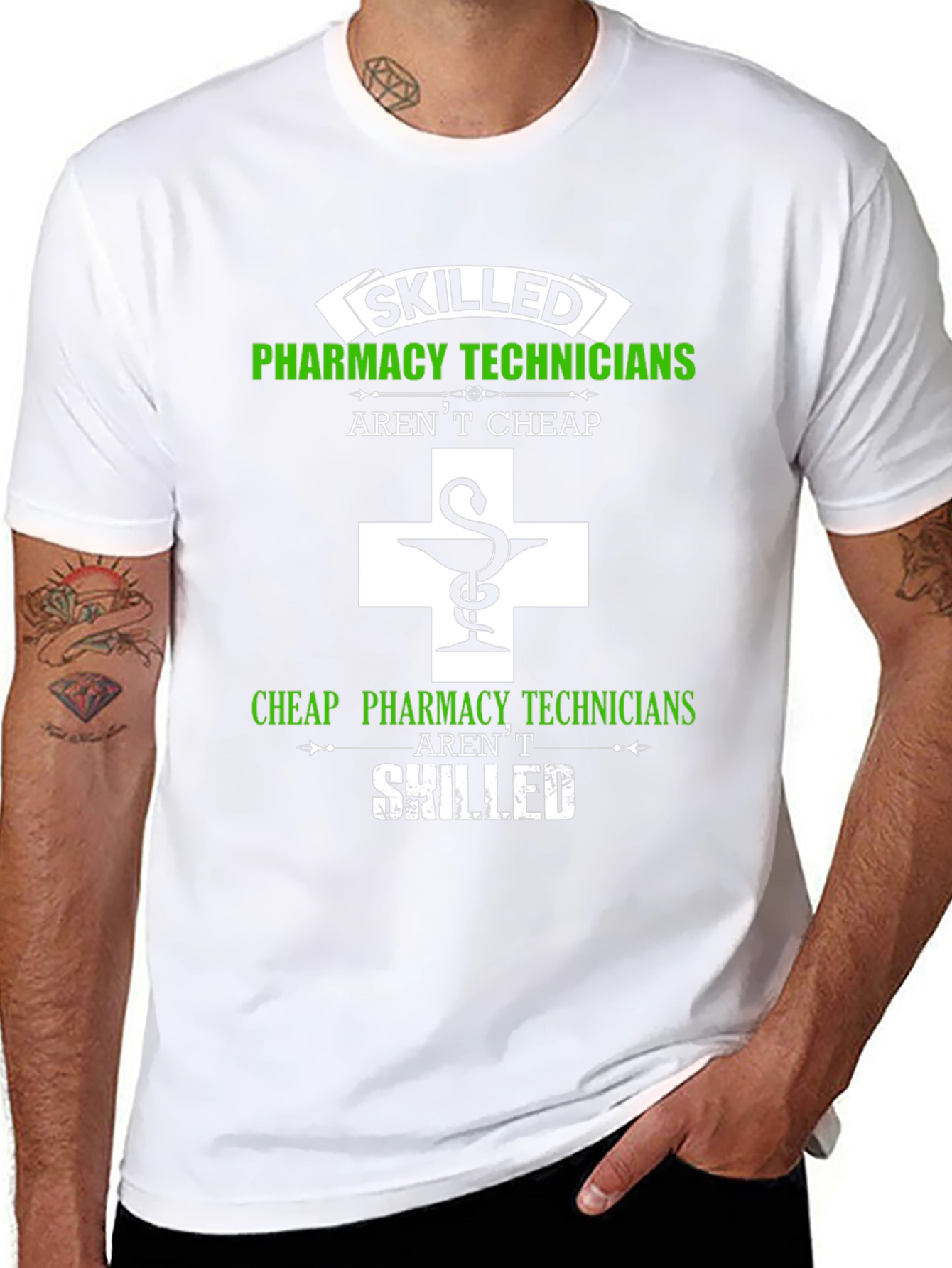 Skilled Pharmacy Technicians T-Shirt - Funny Gift